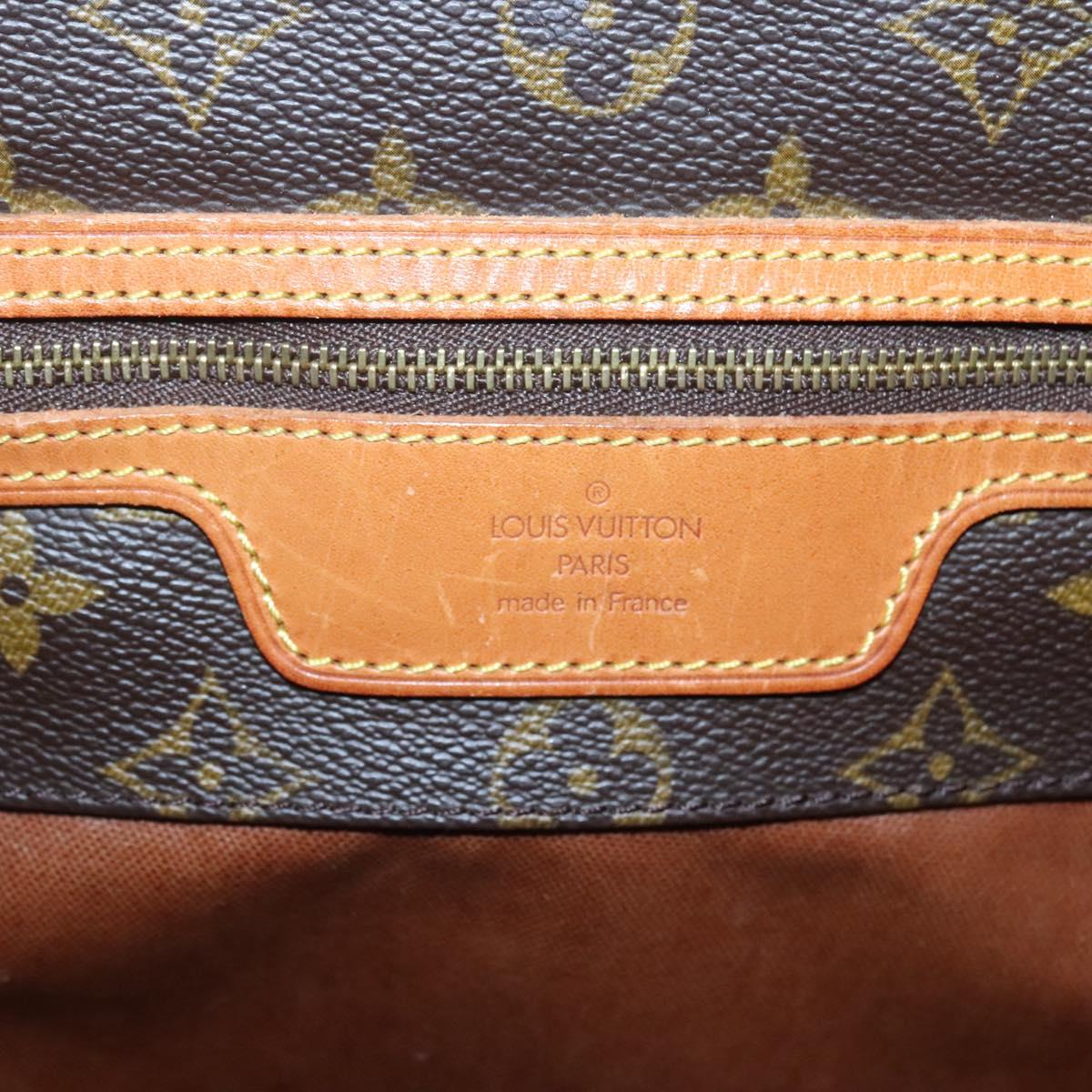 LOUIS VUITTON Monogram Sac Shopping Tote Bag M51108 LV Auth 123056