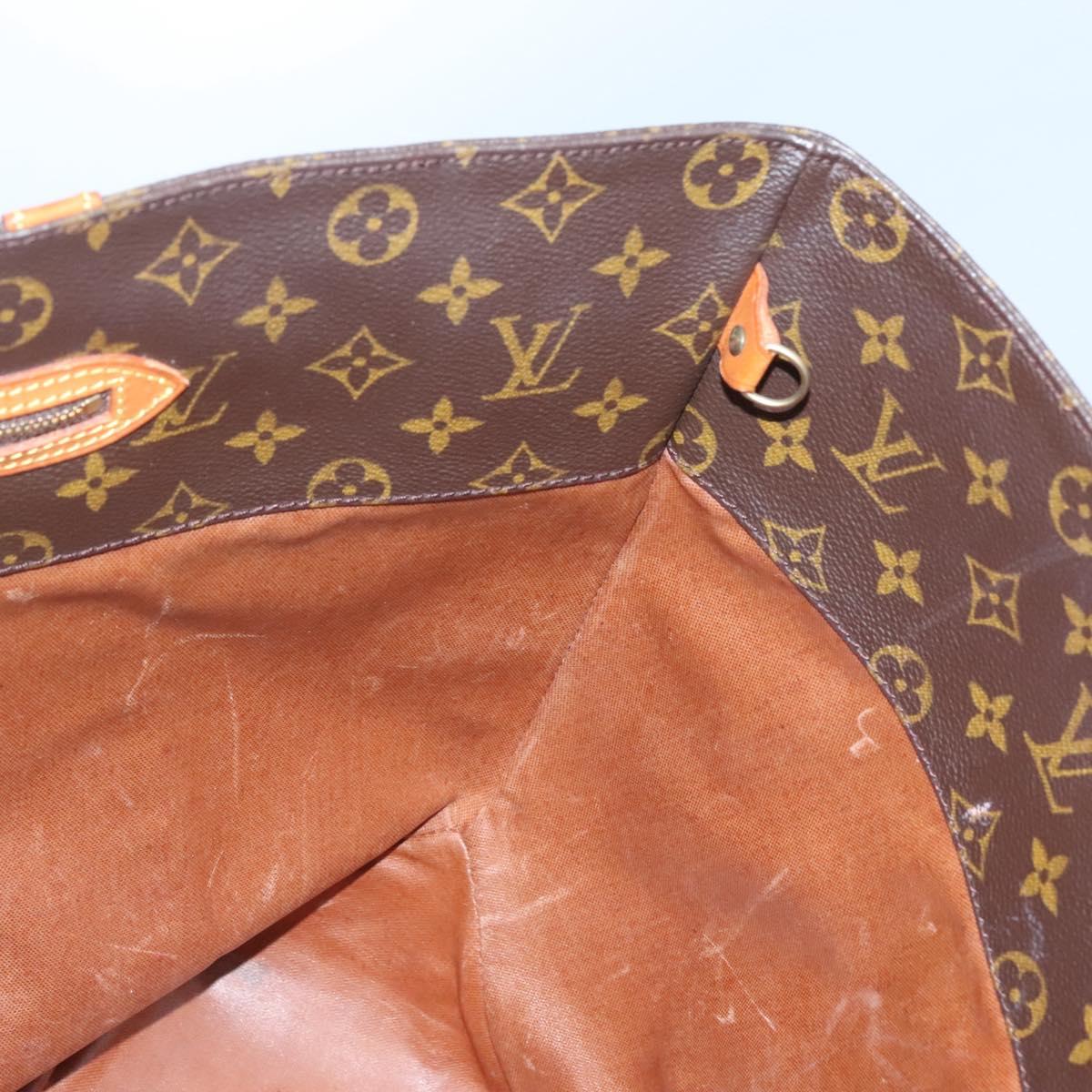 LOUIS VUITTON Monogram Sac Shopping Tote Bag M51108 LV Auth 123056