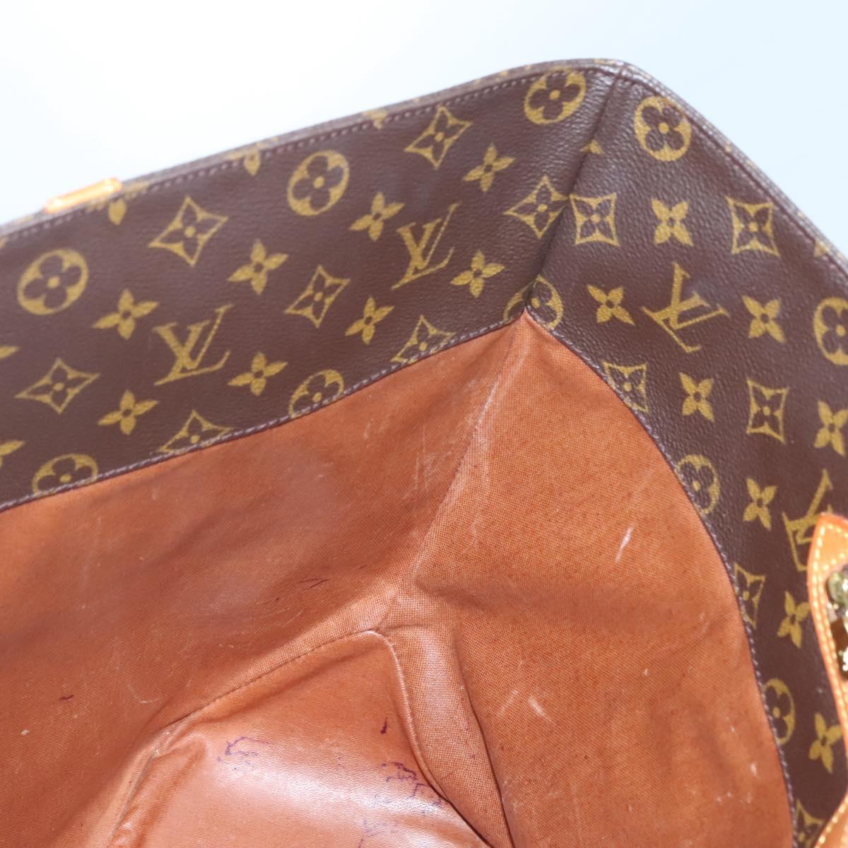 LOUIS VUITTON Monogram Sac Shopping Tote Bag M51108 LV Auth 123056