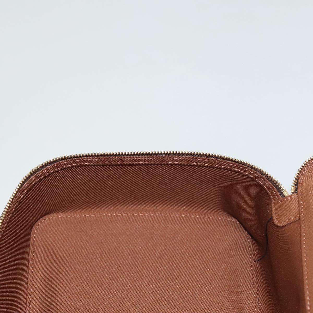 LOUIS VUITTON Monogram Cube Derangemont MM Pouch M43689 LV Auth 123081