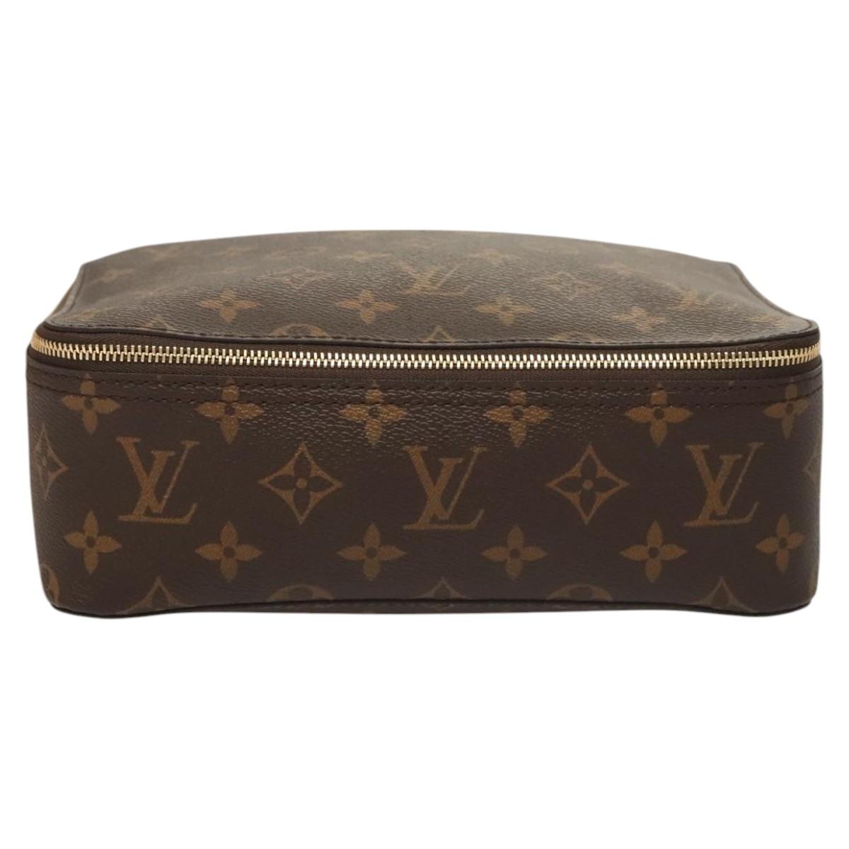 LOUIS VUITTON Monogram Cube Derangemont MM Pouch M43689 LV Auth 123081