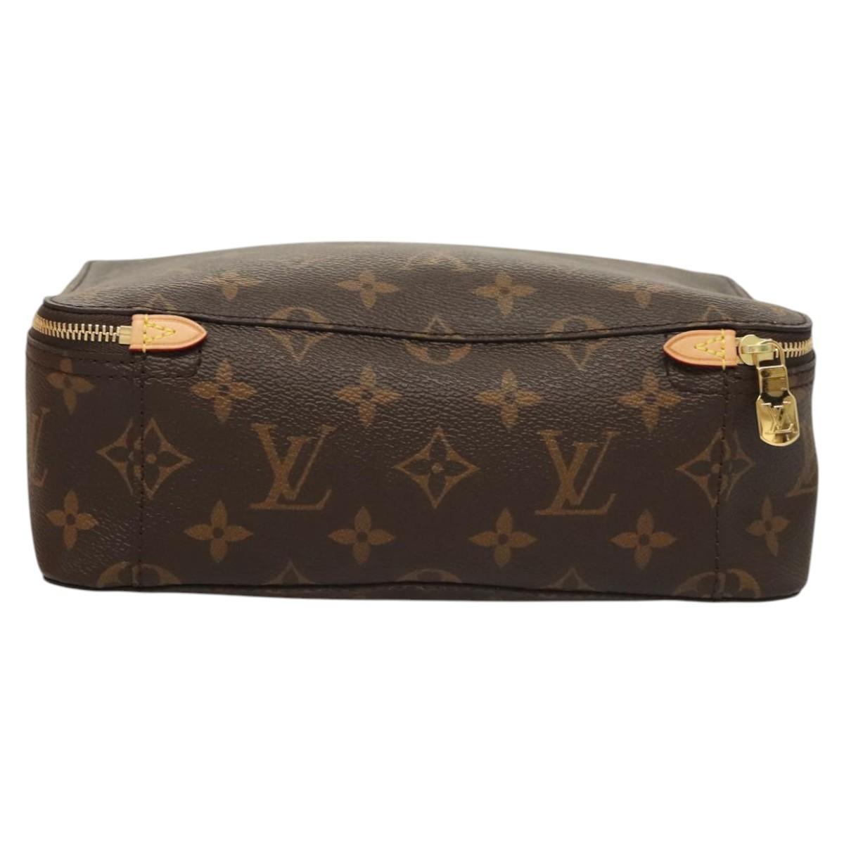 LOUIS VUITTON Monogram Cube Derangemont MM Pouch M43689 LV Auth 123081