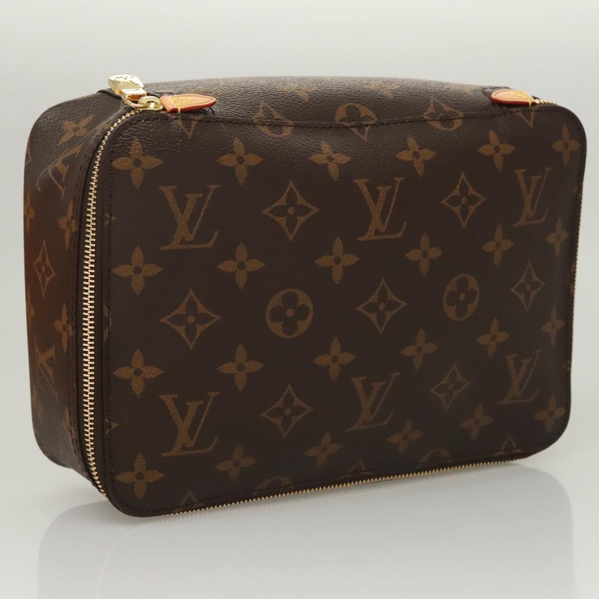 LOUIS VUITTON Monogram Cube Derangemont MM Pouch M43689 LV Auth 123081