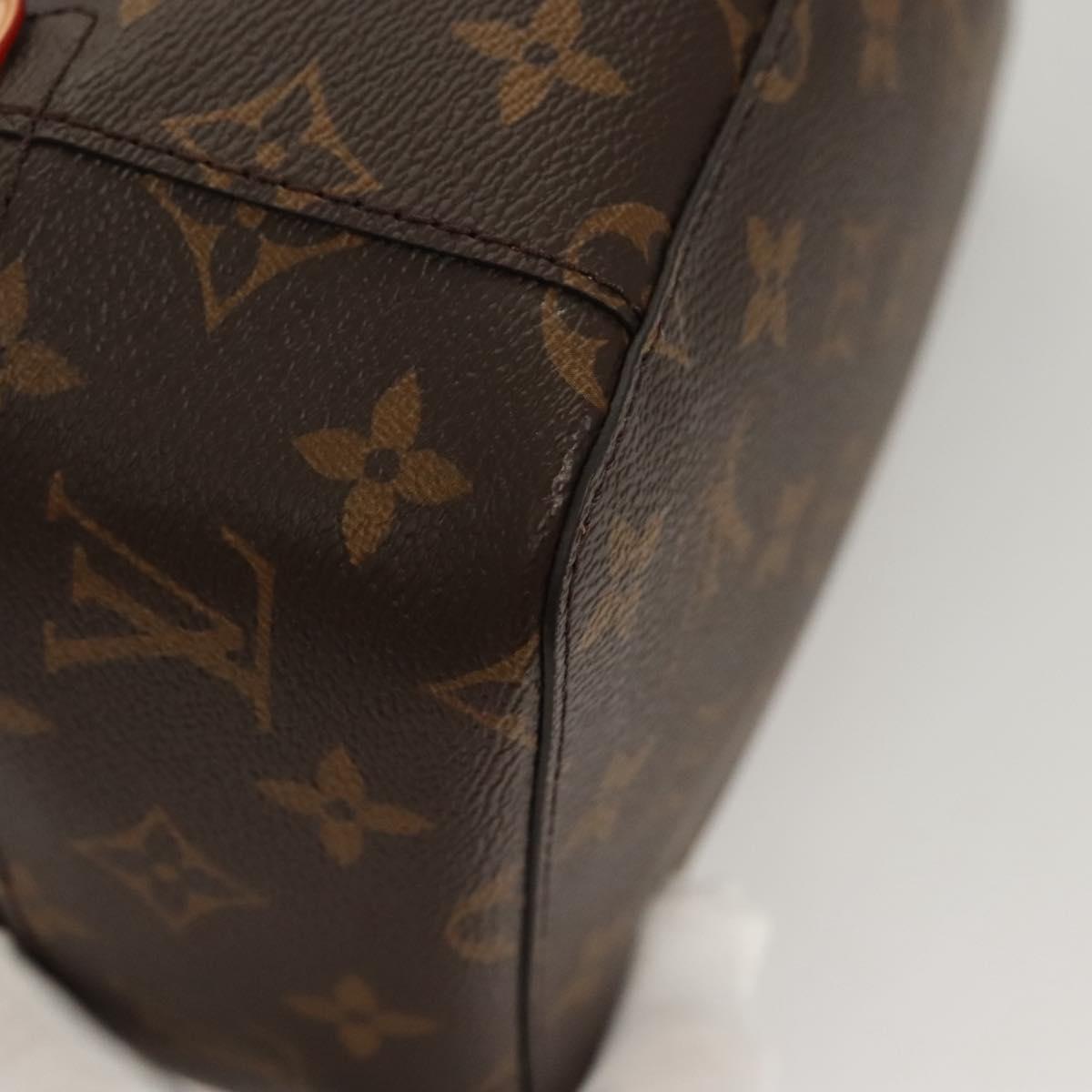 LOUIS VUITTON Monogram Cube Derangemont MM Pouch M43689 LV Auth 123081