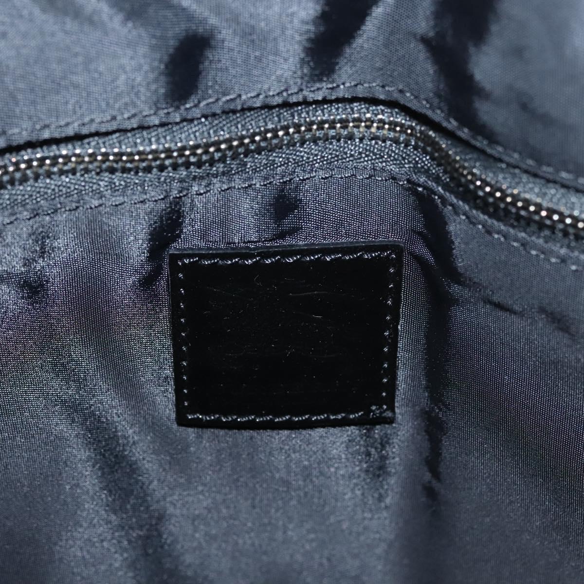 BURBERRY Nova Check Tote Bag Nylon Gray Auth 123098