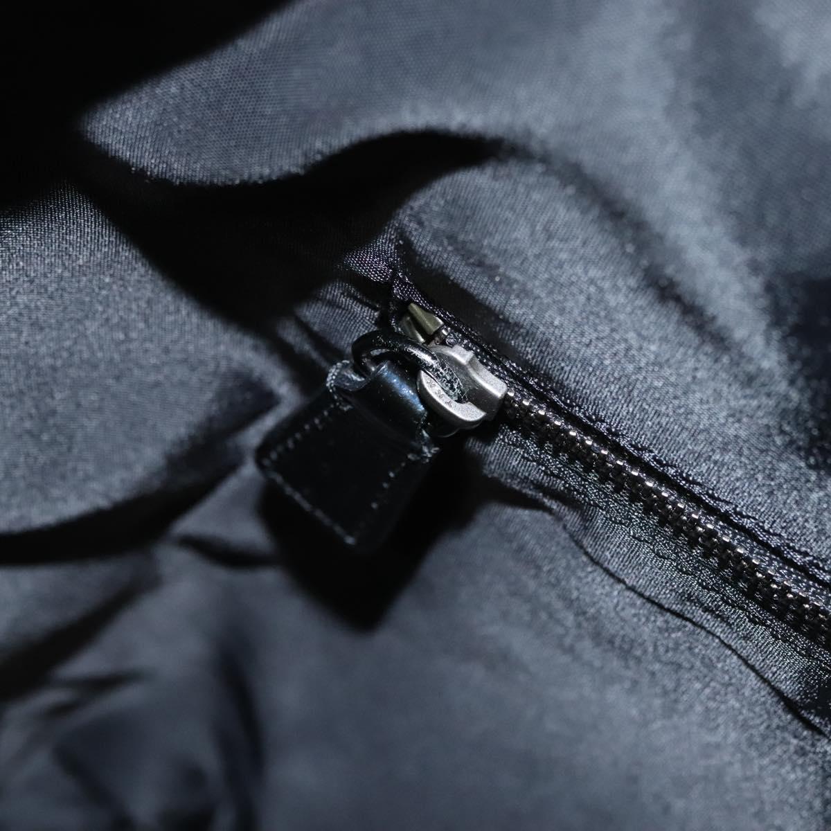 BURBERRY Nova Check Tote Bag Nylon Gray Auth 123098