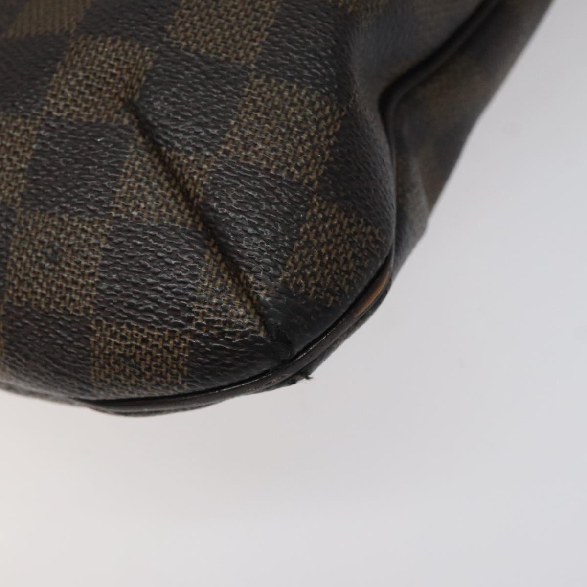 LOUIS VUITTON Damier Ebene Bloomsbury PM Shoulder Bag N42251 LV Auth 123159