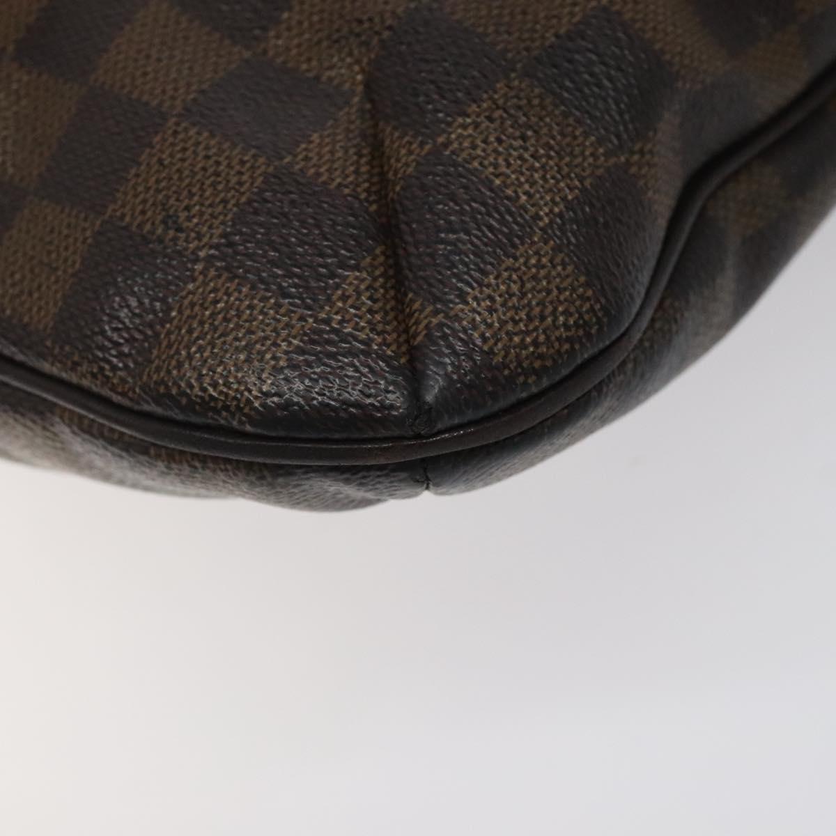 LOUIS VUITTON Damier Ebene Bloomsbury PM Shoulder Bag N42251 LV Auth 123159