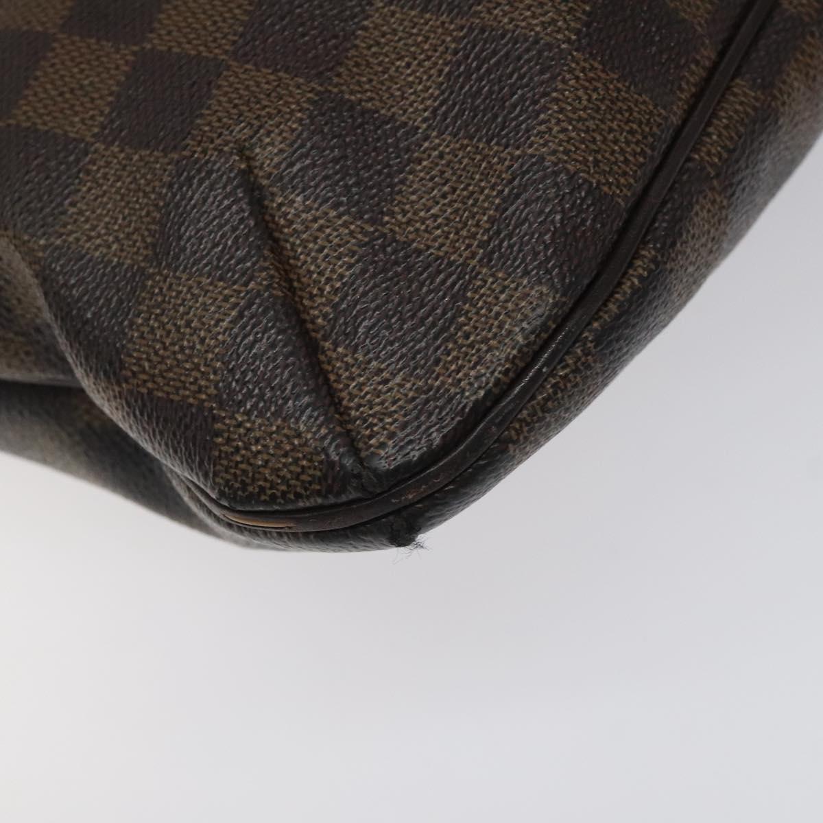 LOUIS VUITTON Damier Ebene Bloomsbury PM Shoulder Bag N42251 LV Auth 123159