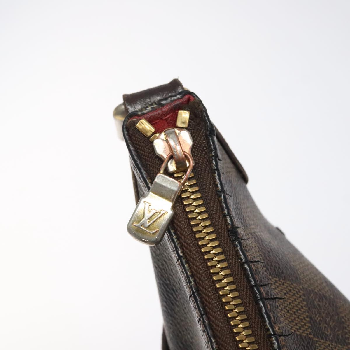 LOUIS VUITTON Damier Ebene Bloomsbury PM Shoulder Bag N42251 LV Auth 123159