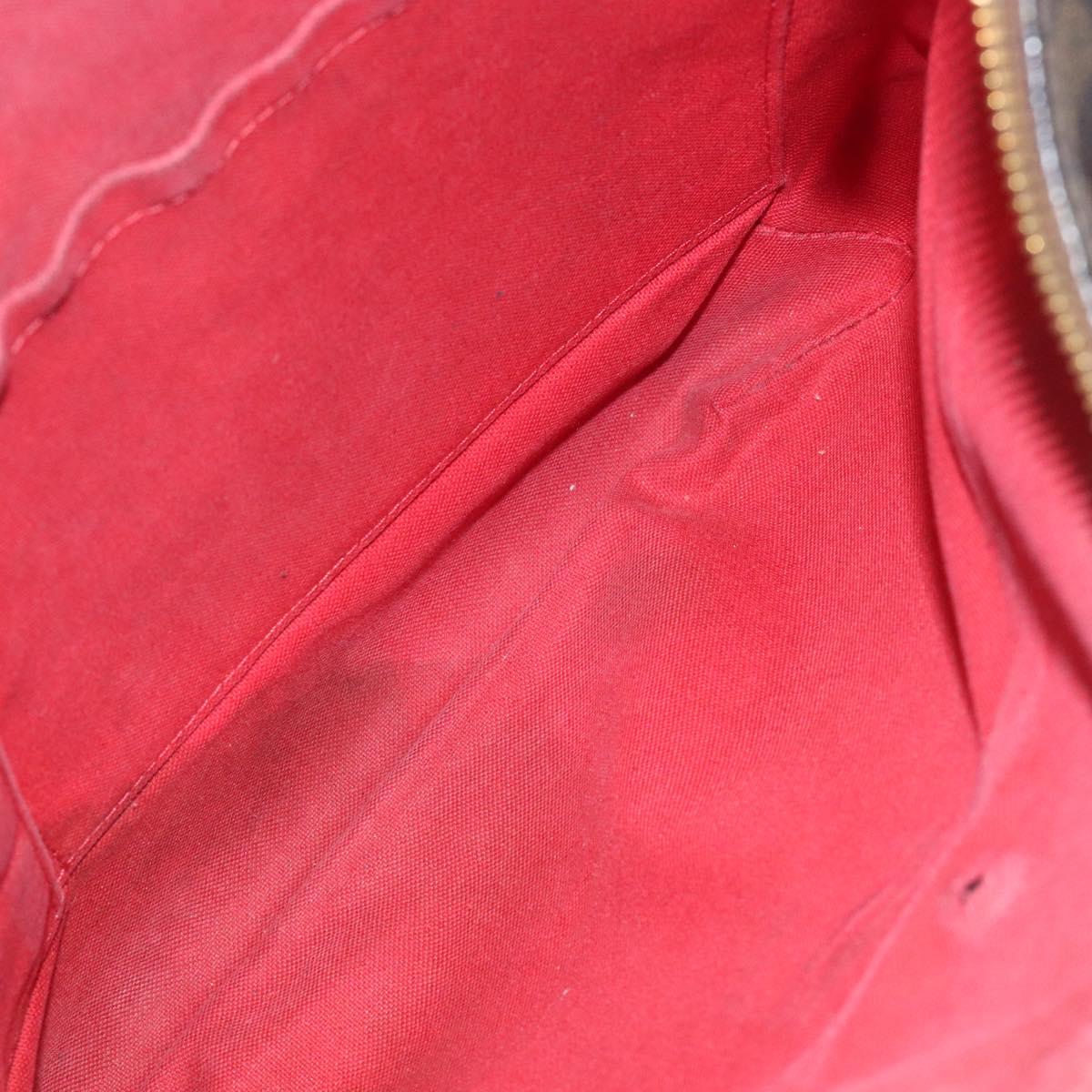 LOUIS VUITTON Damier Ebene Bloomsbury PM Shoulder Bag N42251 LV Auth 123159