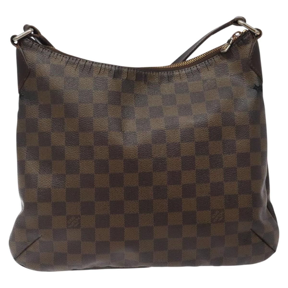 LOUIS VUITTON Damier Ebene Bloomsbury PM Shoulder Bag N42251 LV Auth 123159