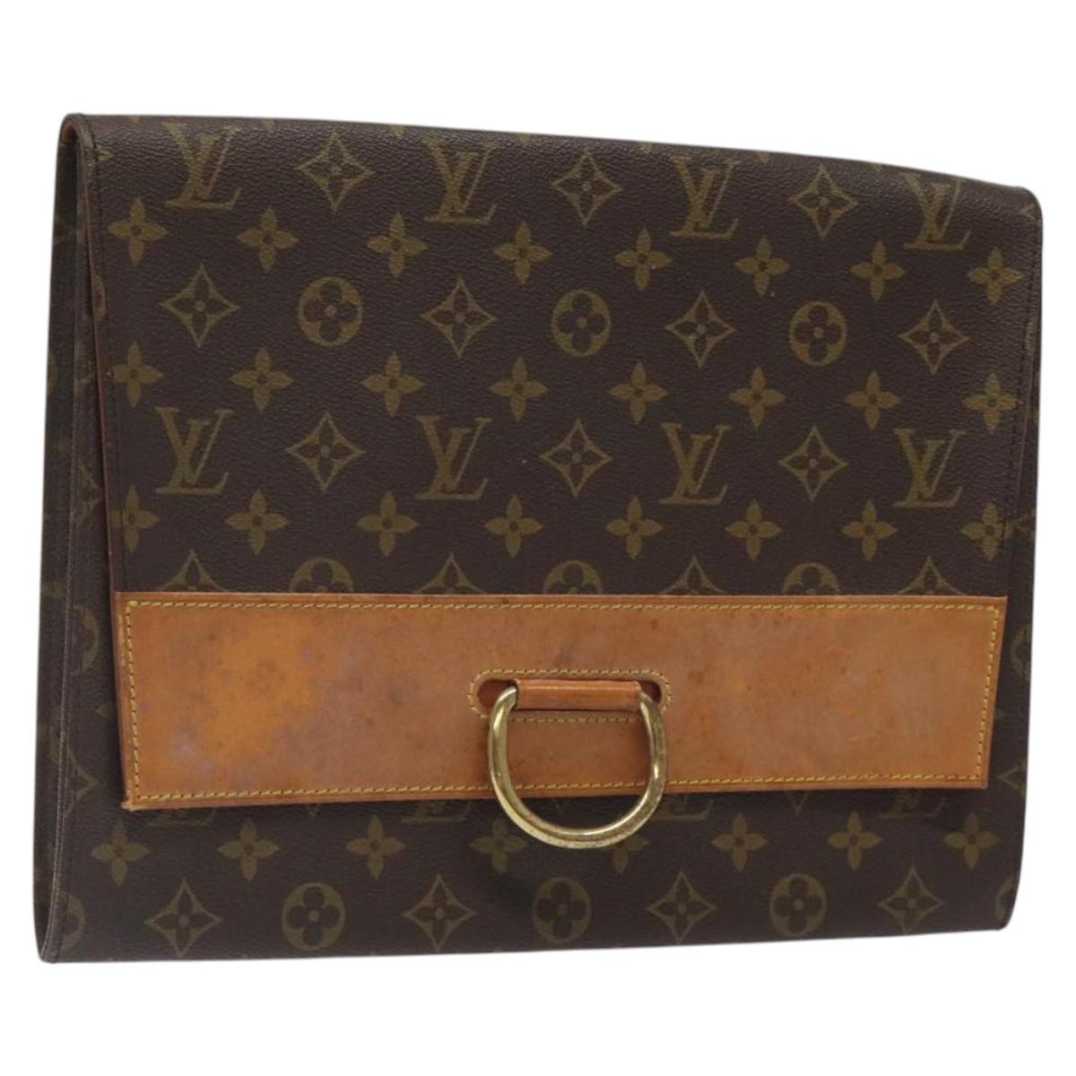 LOUIS VUITTON Monogram Jena Clutch Bag M51808 LV Auth 123169