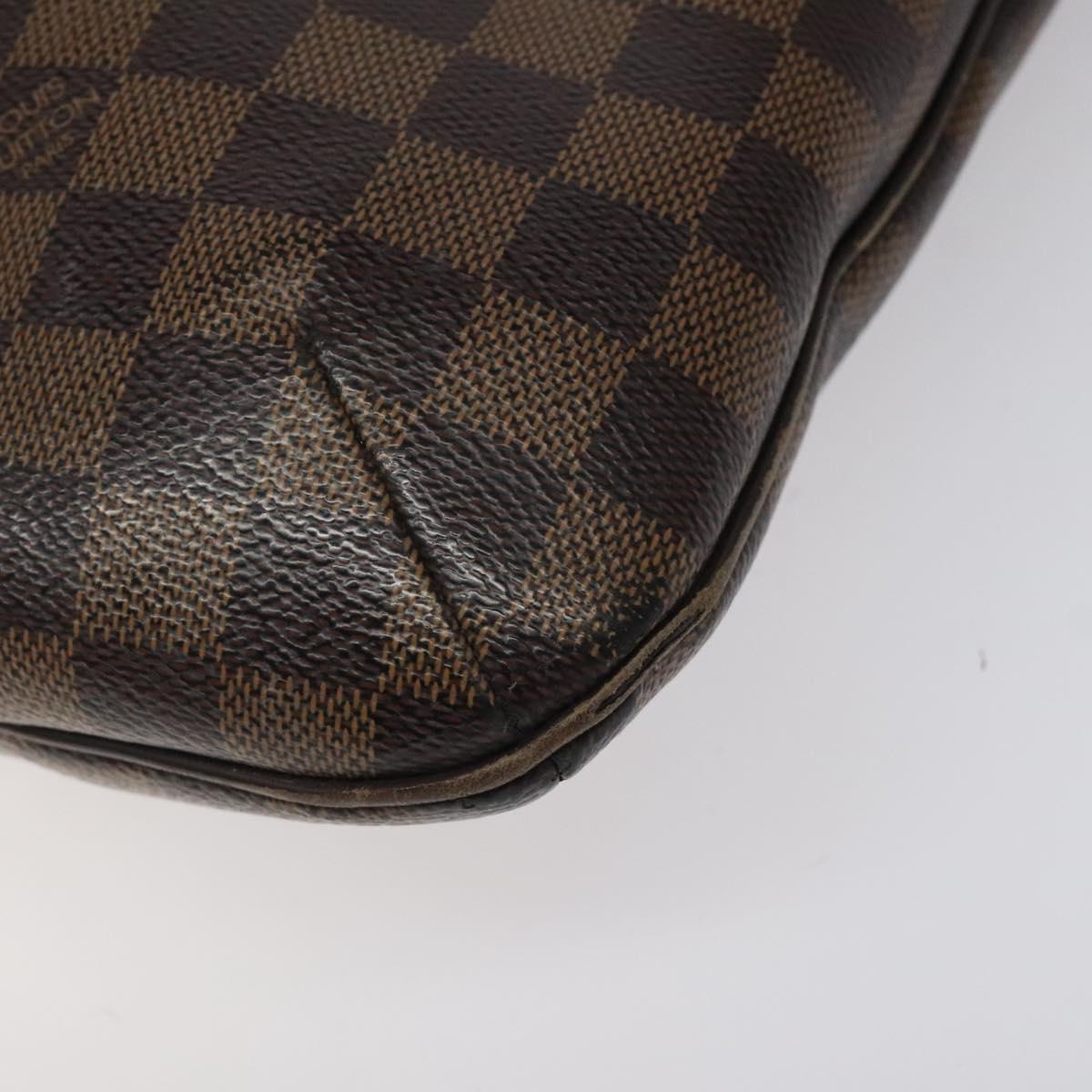 LOUIS VUITTON Damier Ebene Bloomsbury PM Shoulder Bag N42251 LV Auth 123175