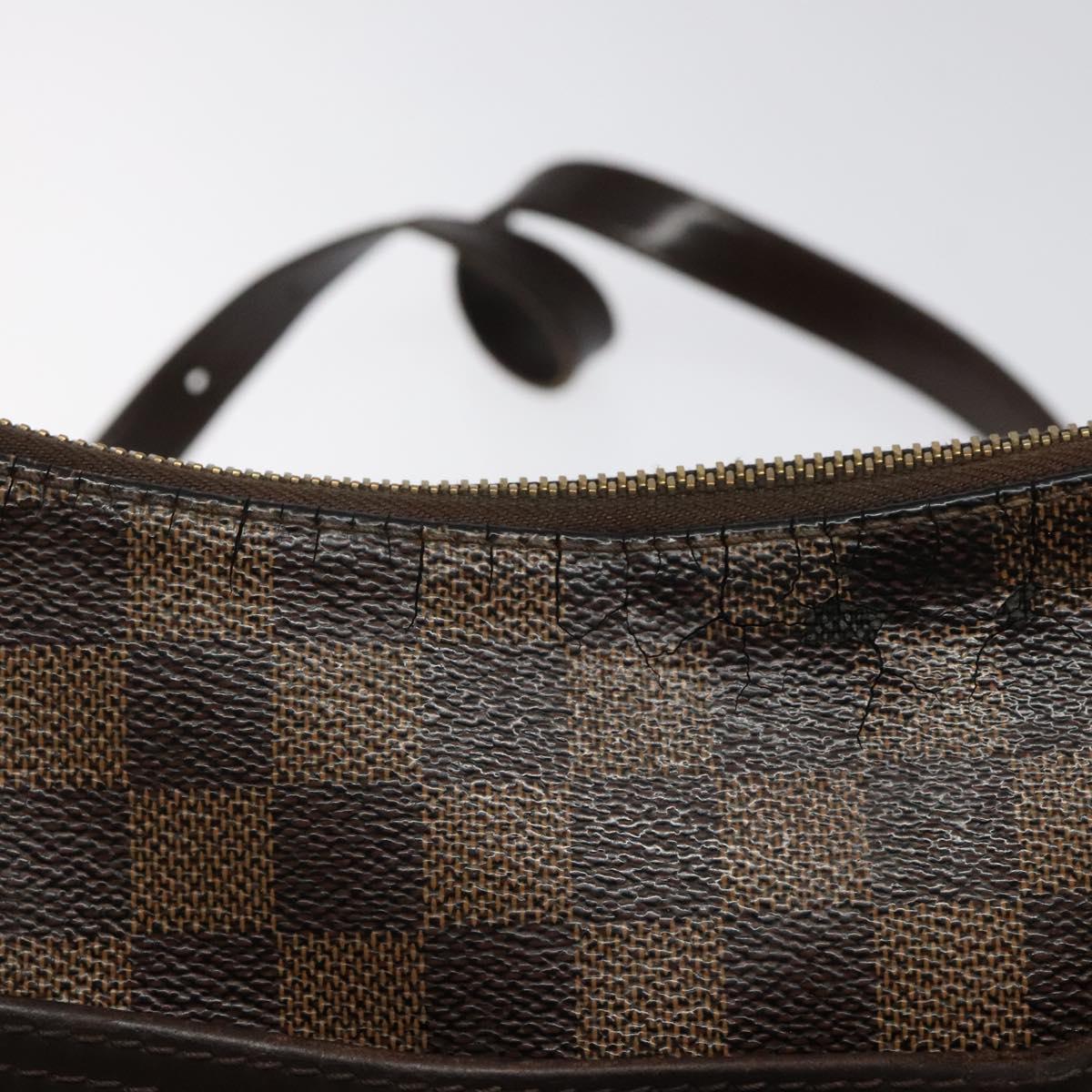 LOUIS VUITTON Damier Ebene Bloomsbury PM Shoulder Bag N42251 LV Auth 123175