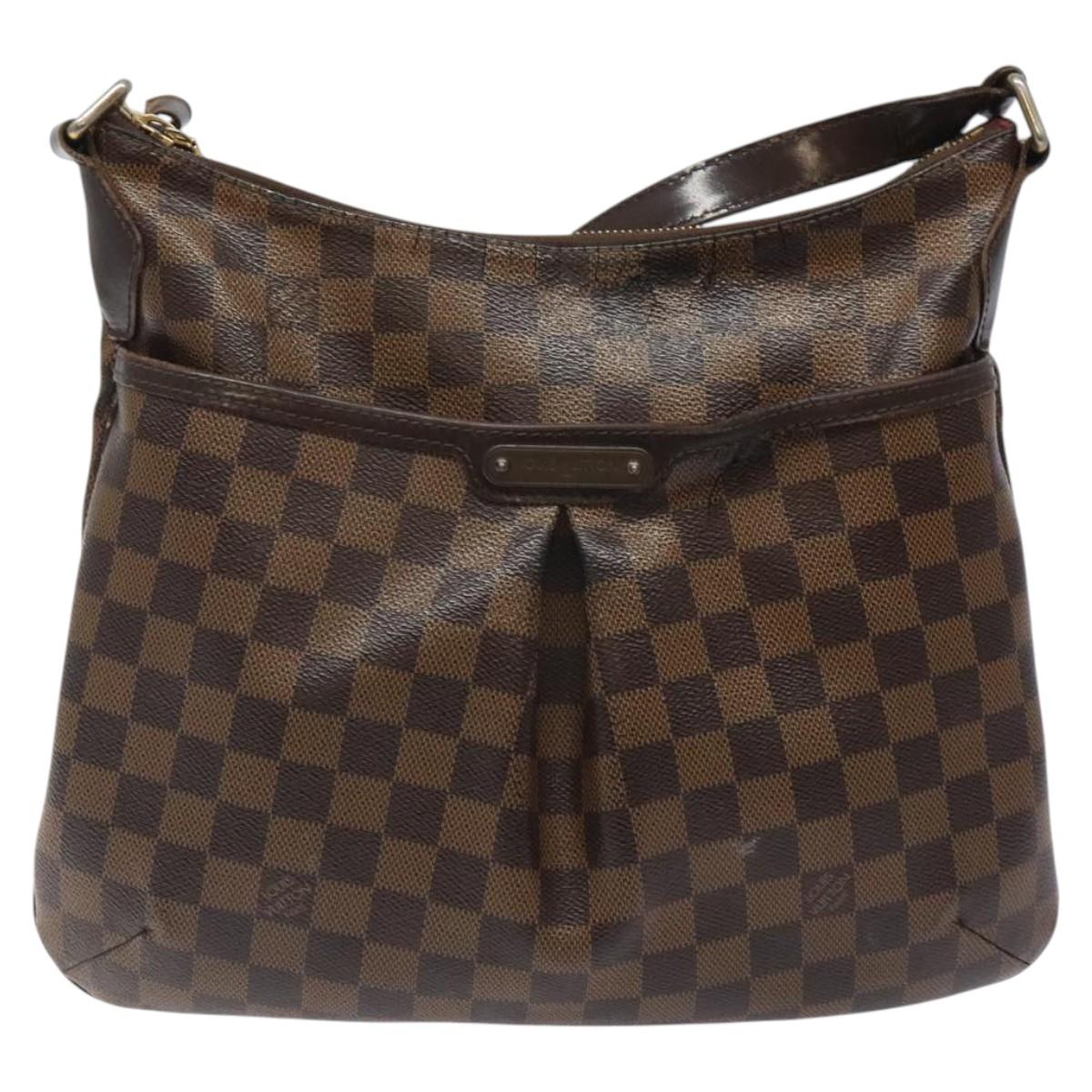 LOUIS VUITTON Damier Ebene Bloomsbury PM Shoulder Bag N42251 LV Auth 123175