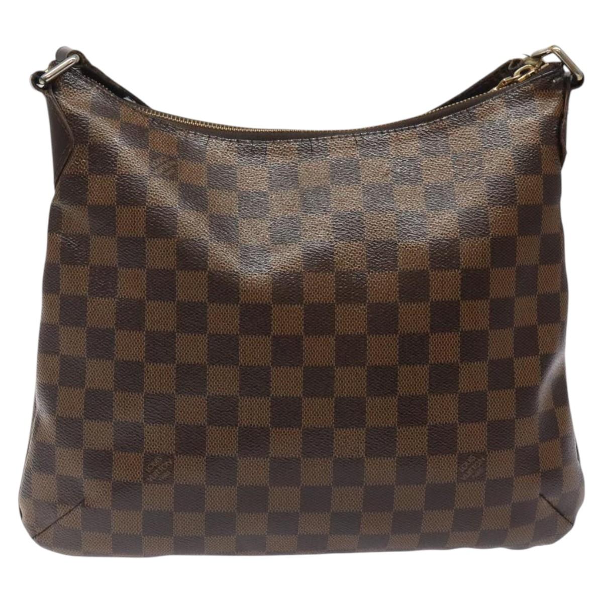 LOUIS VUITTON Damier Ebene Bloomsbury PM Shoulder Bag N42251 LV Auth 123175