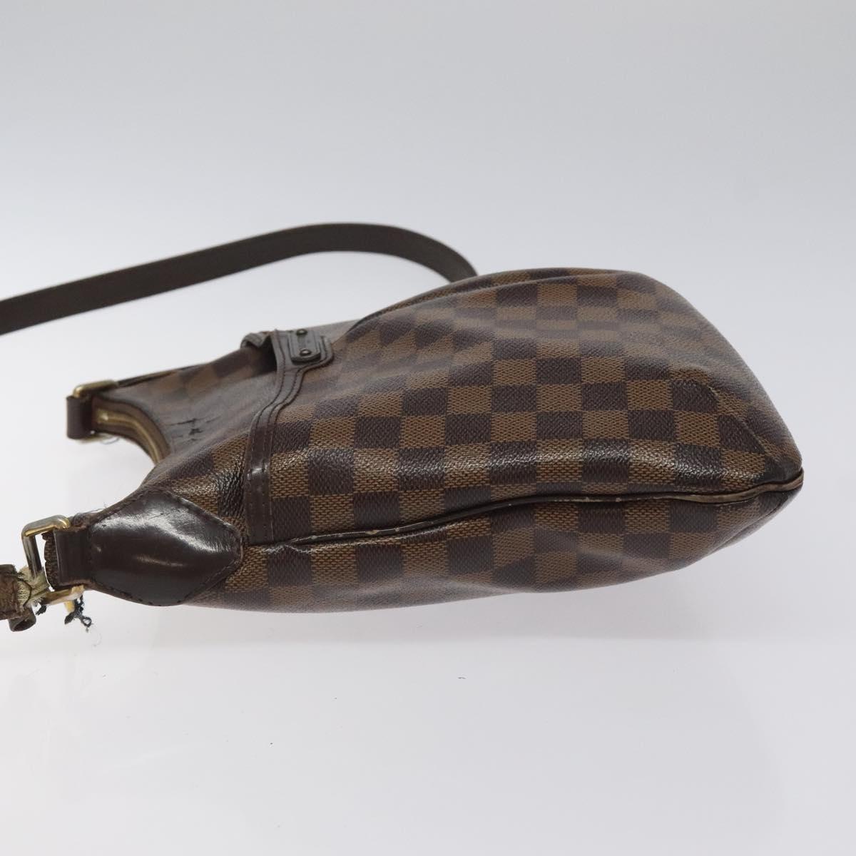 LOUIS VUITTON Damier Ebene Bloomsbury PM Shoulder Bag N42251 LV Auth 123175