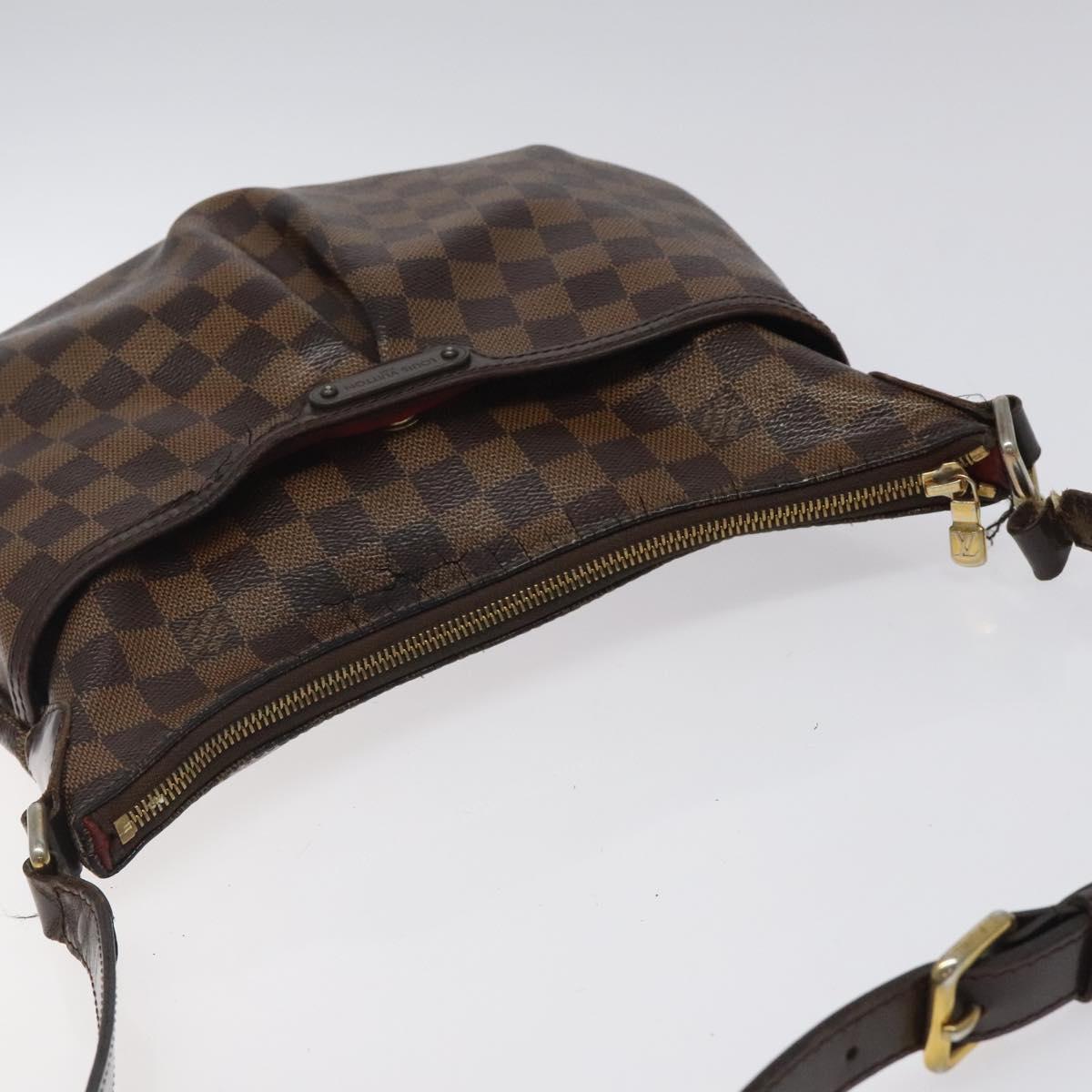 LOUIS VUITTON Damier Ebene Bloomsbury PM Shoulder Bag N42251 LV Auth 123175