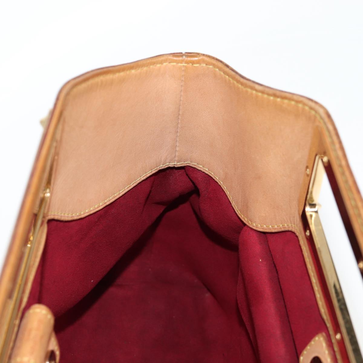 LOUIS VUITTON Monogram Multicolor Judy MM Bag 2Way White M40255 LV Auth 123177V