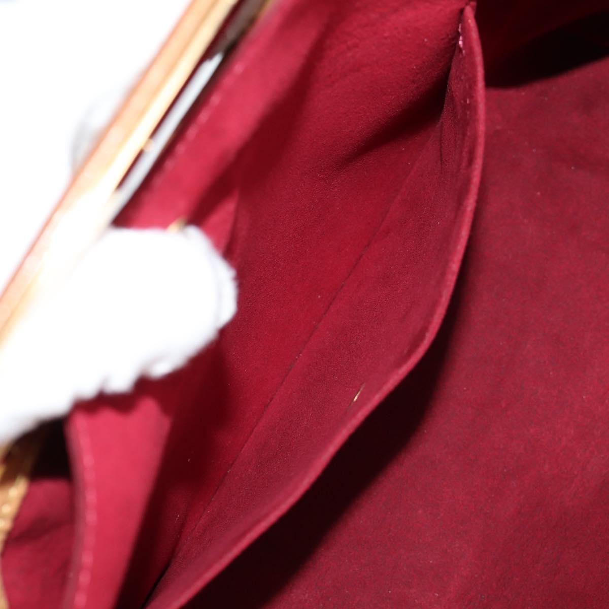 LOUIS VUITTON Monogram Multicolor Judy MM Bag 2Way White M40255 LV Auth 123177V