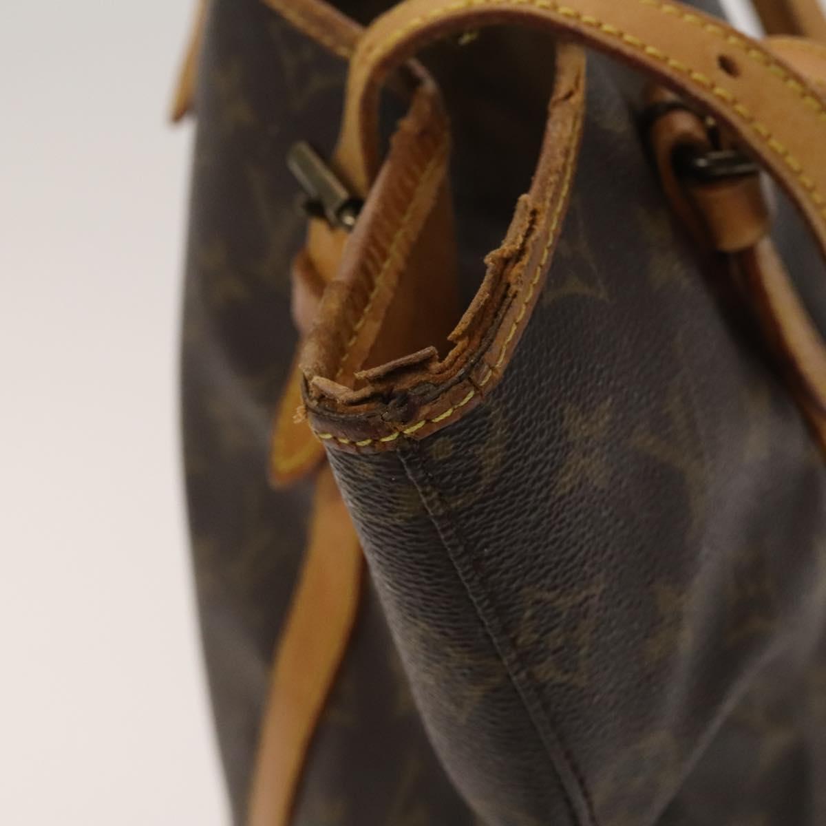 LOUIS VUITTON Monogram Bucket GM Shoulder Bag Vintage M42236 LV Auth 123180