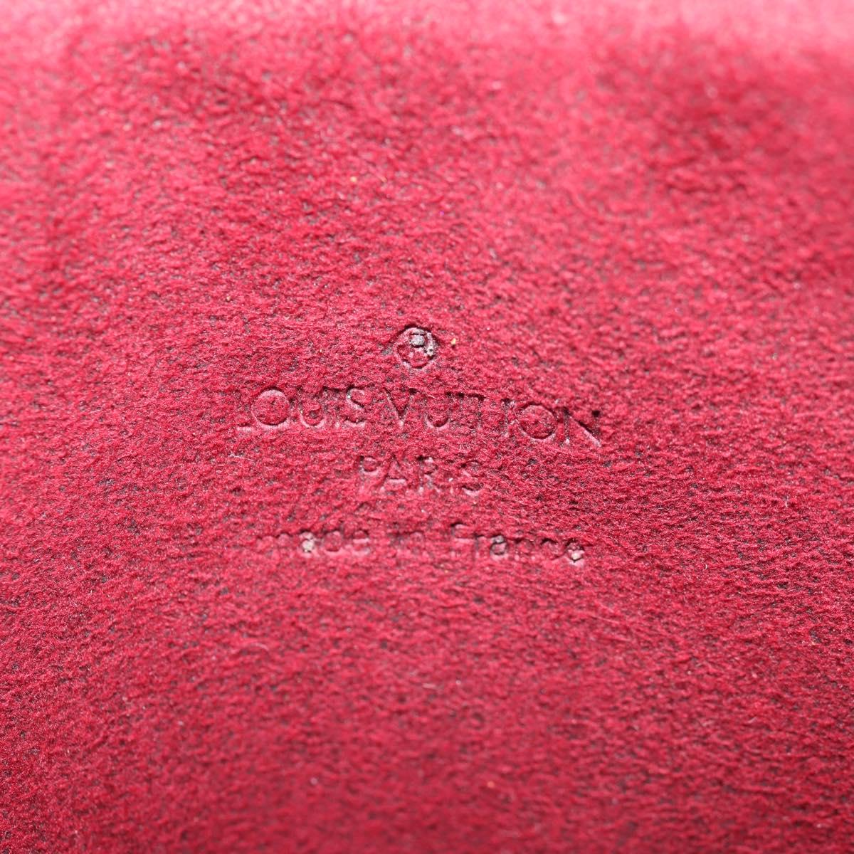 LOUIS VUITTON Multicolor Pochette Accessoires Pouch White M92649 Auth 123204V