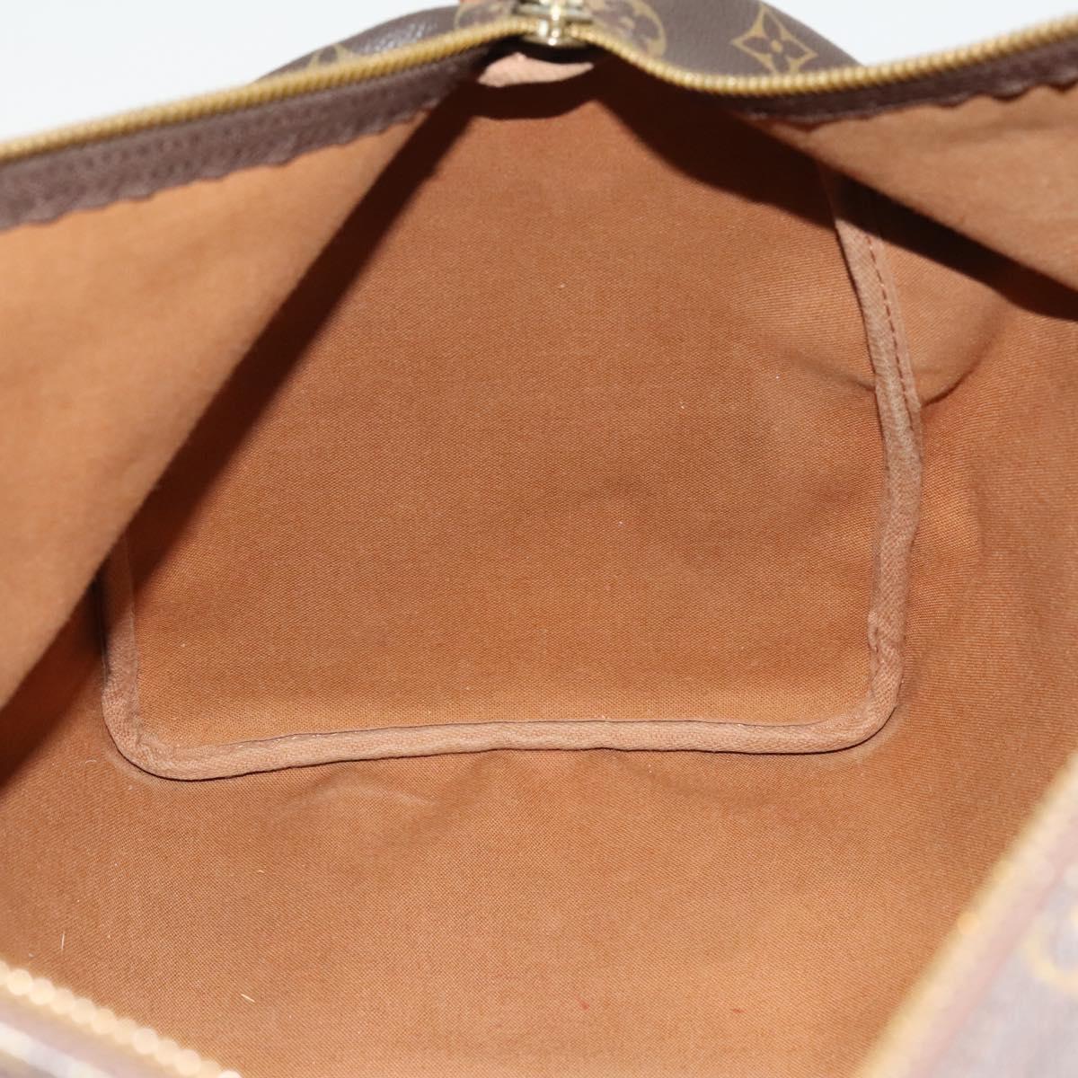 LOUIS VUITTON Monogram Keepall 55 Boston Bag M41424 LV Auth 123237