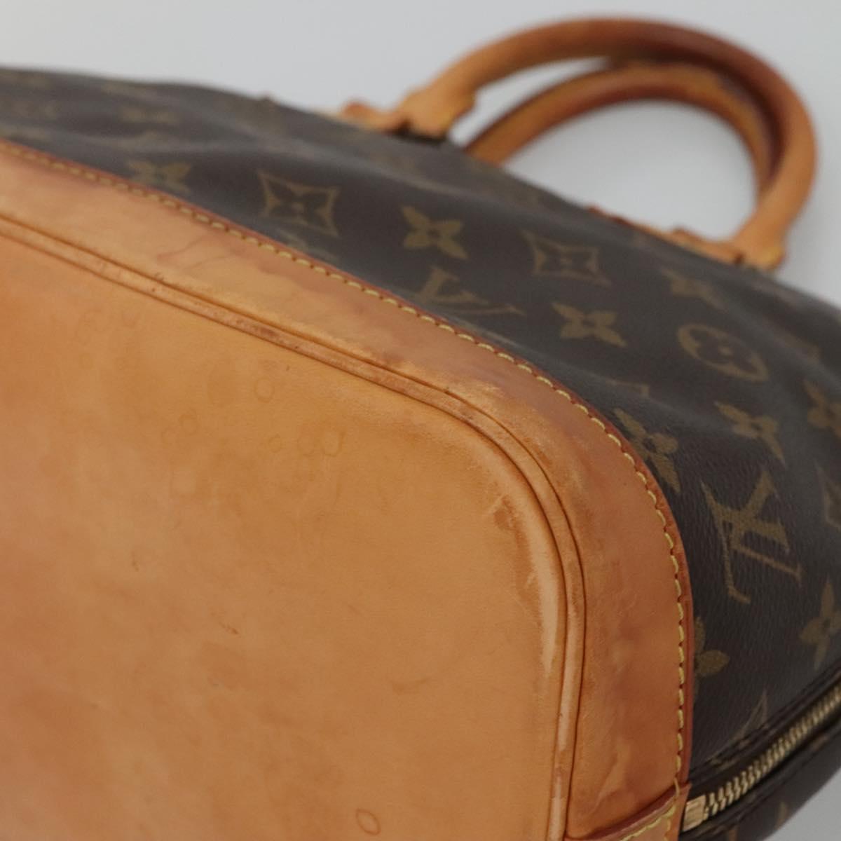 LOUIS VUITTON Monogram Alma Hand Bag M51130 LV Auth 123245