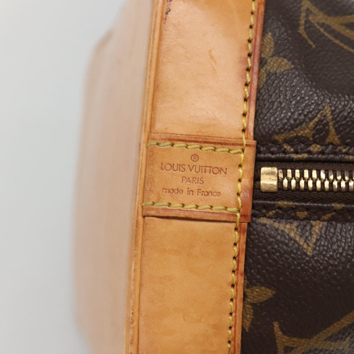 LOUIS VUITTON Monogram Alma Hand Bag M51130 LV Auth 123245