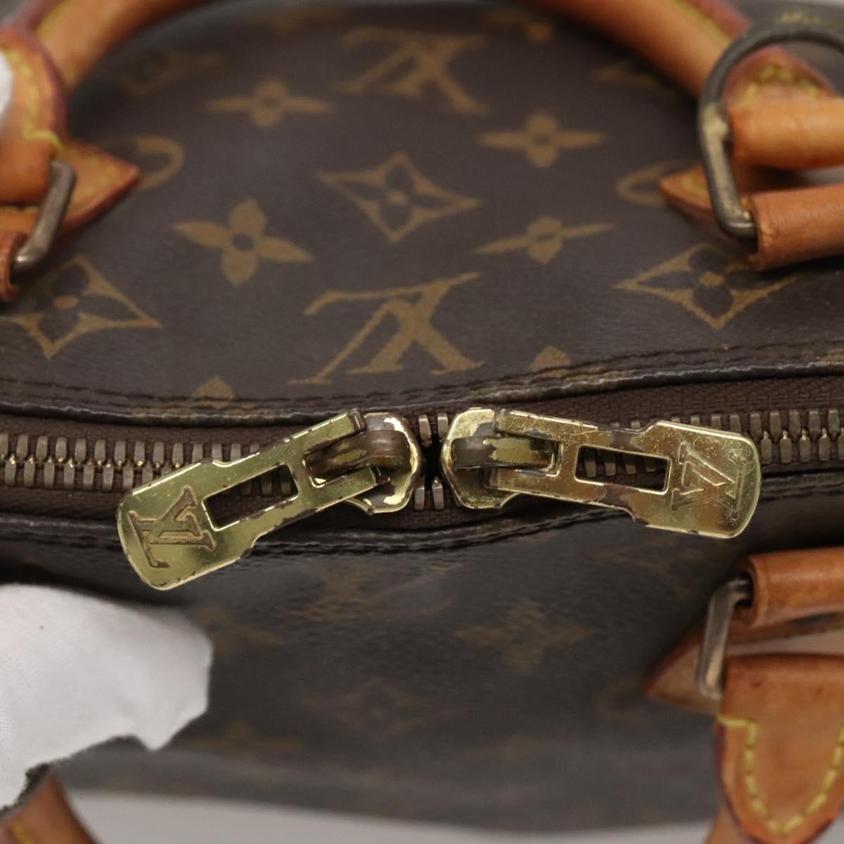 LOUIS VUITTON Monogram Alma Hand Bag M51130 LV Auth 123245