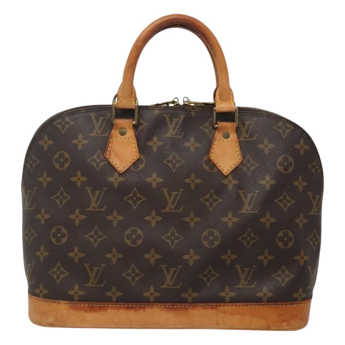 LOUIS VUITTON Monogram Alma Hand Bag M51130 LV Auth 123245