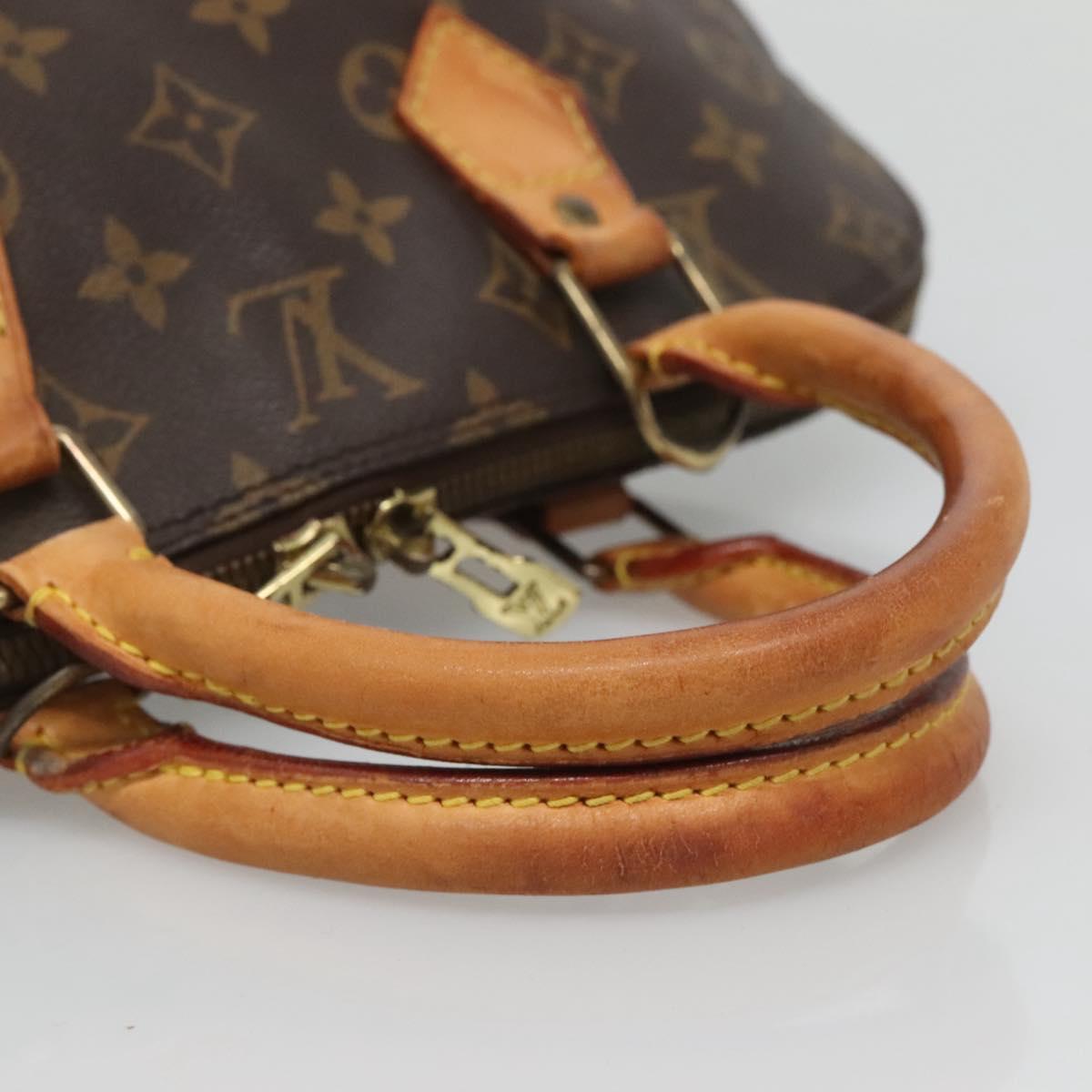 LOUIS VUITTON Monogram Alma Hand Bag M51130 LV Auth 123245