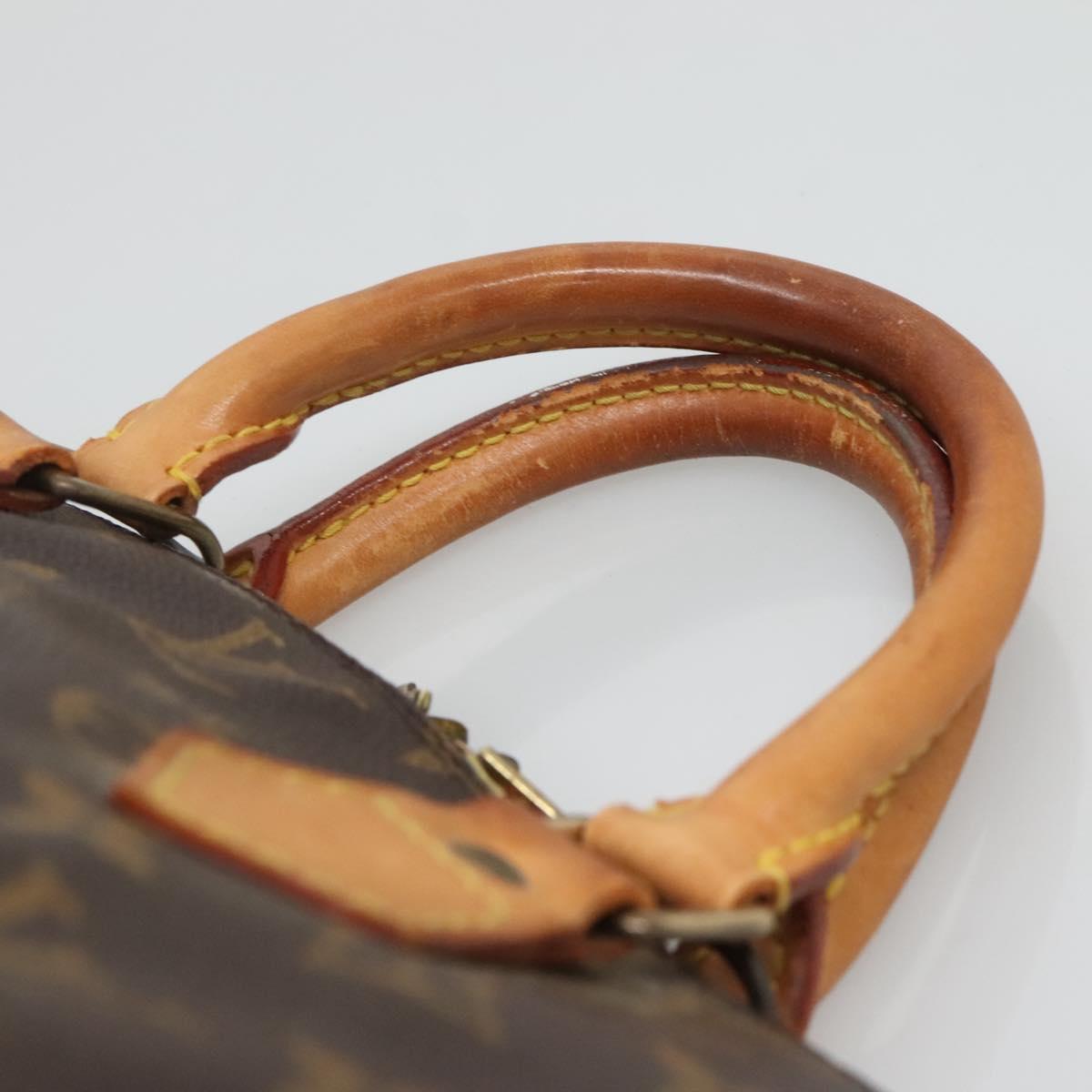 LOUIS VUITTON Monogram Alma Hand Bag M51130 LV Auth 123245