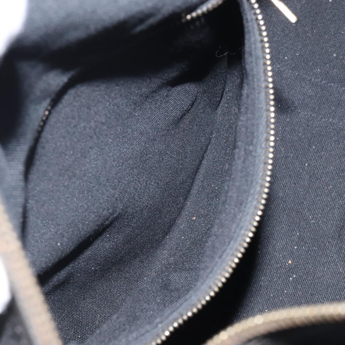 CELINE C Sulky Hand Bag Canvas Black Auth 123260