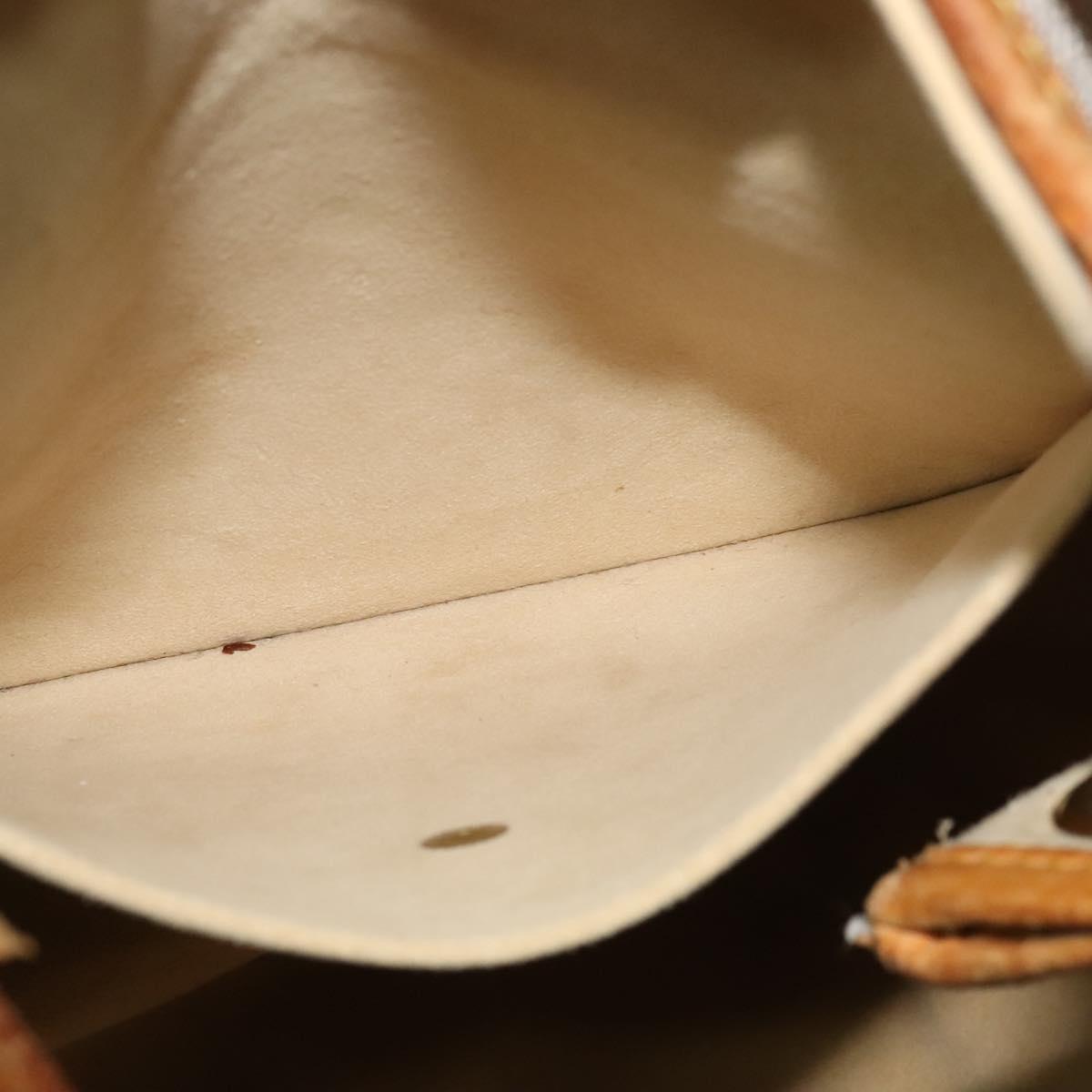 LOUIS VUITTON Damier Azur Galliera PM Shoulder Bag N55215 LV Auth 123282