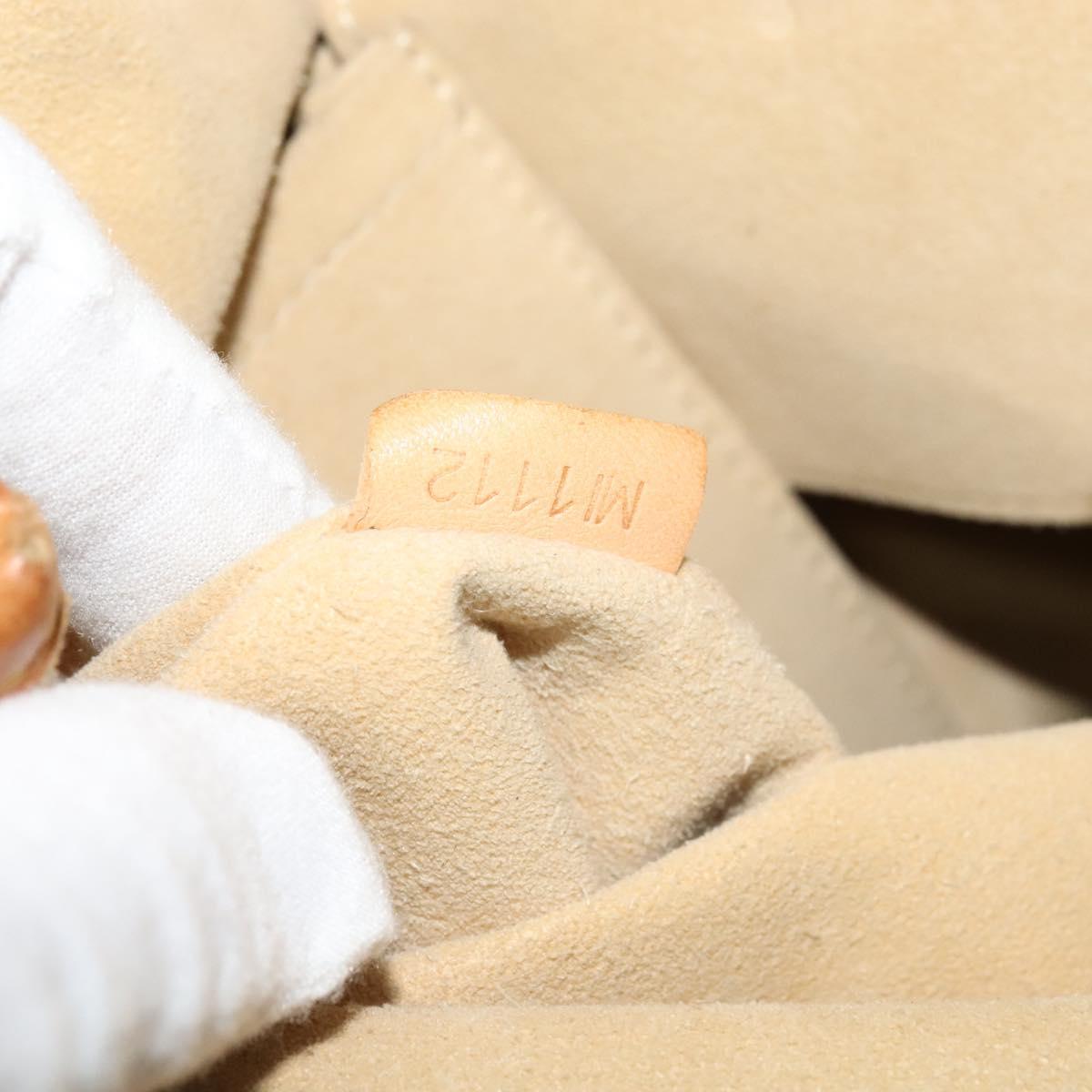 LOUIS VUITTON Damier Azur Galliera PM Shoulder Bag N55215 LV Auth 123282