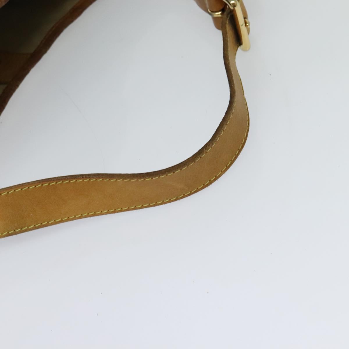 LOUIS VUITTON Damier Azur Galliera PM Shoulder Bag N55215 LV Auth 123282