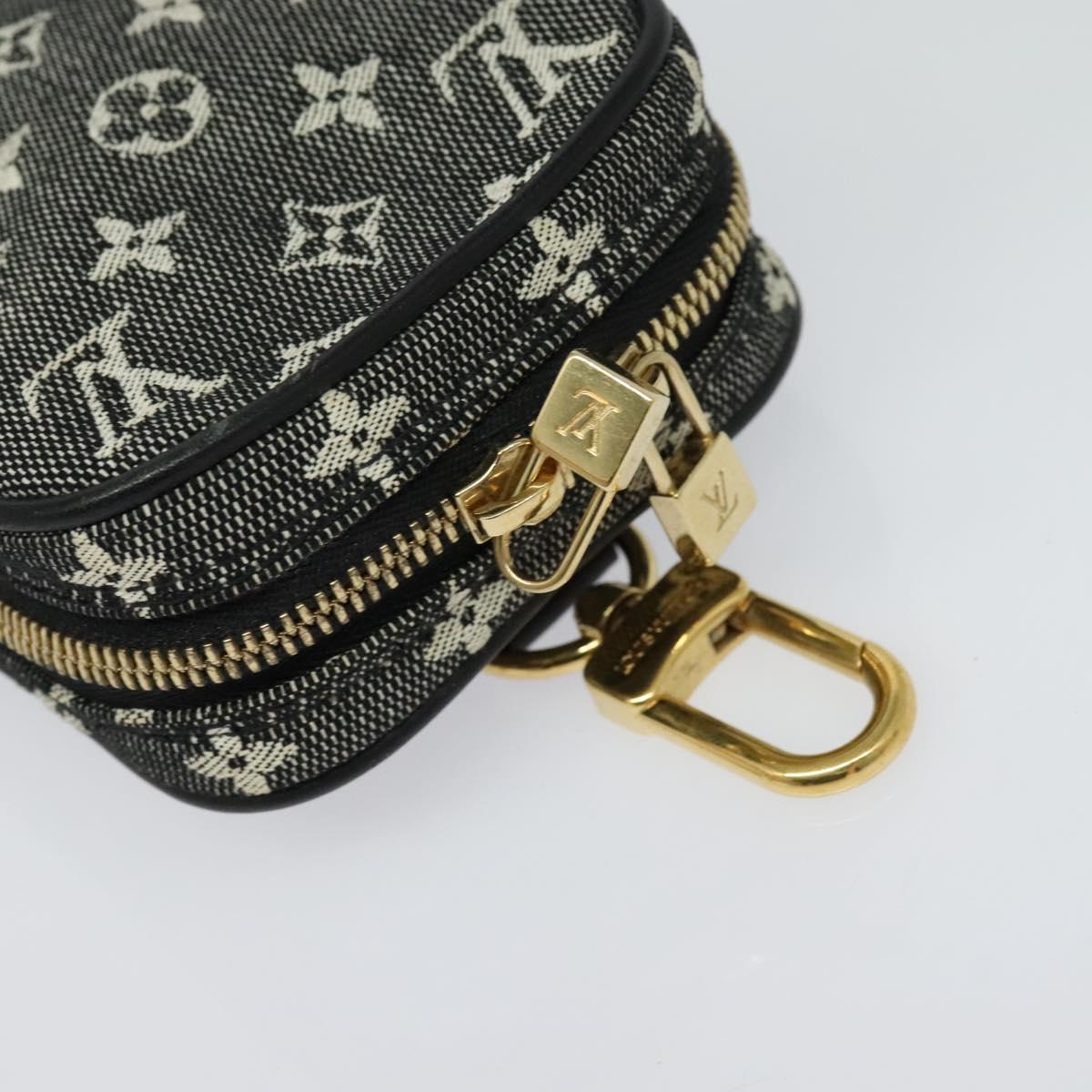 LOUIS VUITTON Monogram Mini US Digital Pouch Noir M92066 LV Auth 123305