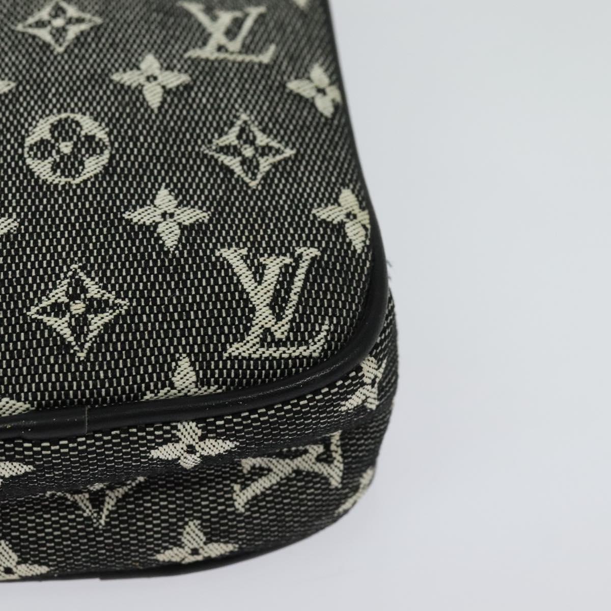 LOUIS VUITTON Monogram Mini US Digital Pouch Noir M92066 LV Auth 123305