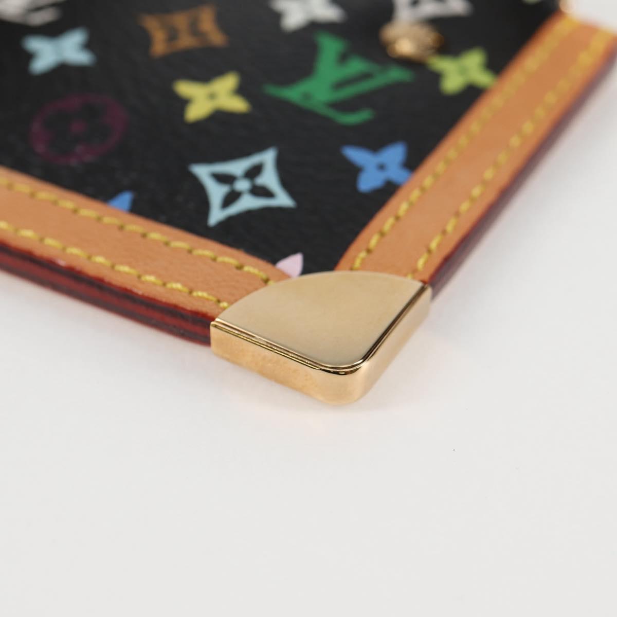 LOUIS VUITTON Monogram Multicolor Pochette Cles Coin Purse M13664 Auth 123308AV