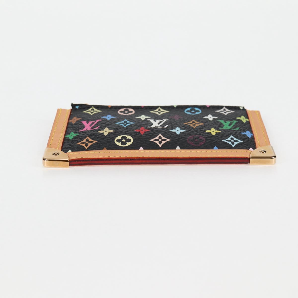 LOUIS VUITTON Monogram Multicolor Pochette Cles Coin Purse M13664 Auth 123308AV