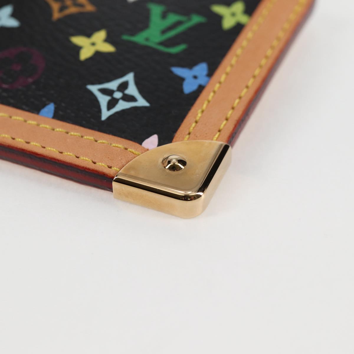 LOUIS VUITTON Monogram Multicolor Pochette Cles Coin Purse M13664 Auth 123308AV