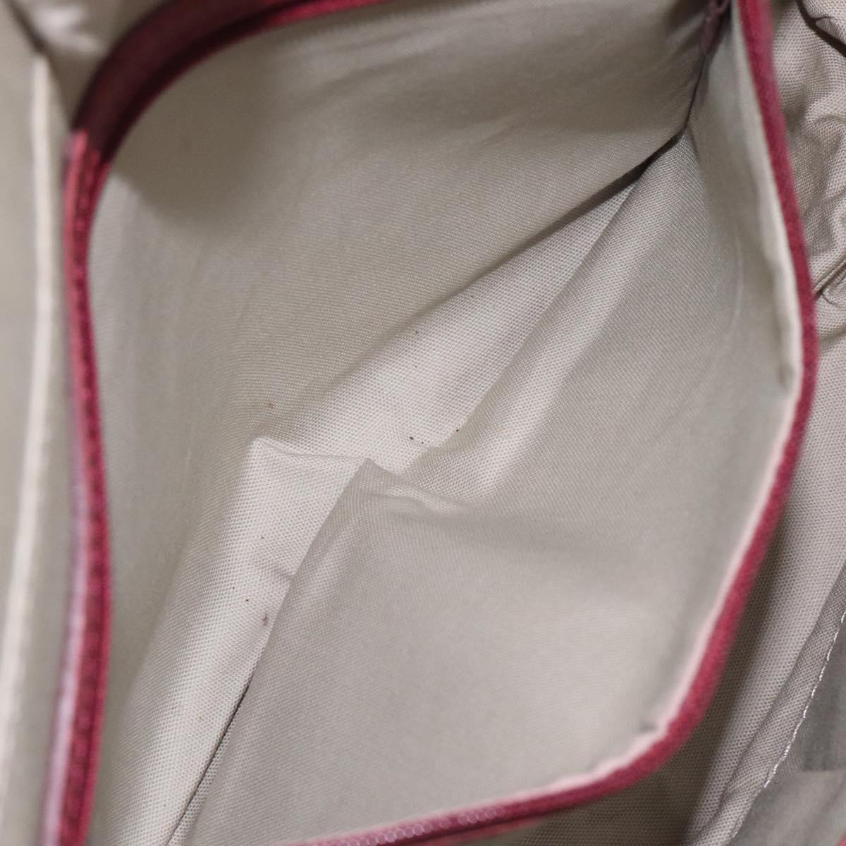 BURBERRY Nova Check Tote Bag Canvas Beige Auth 123324