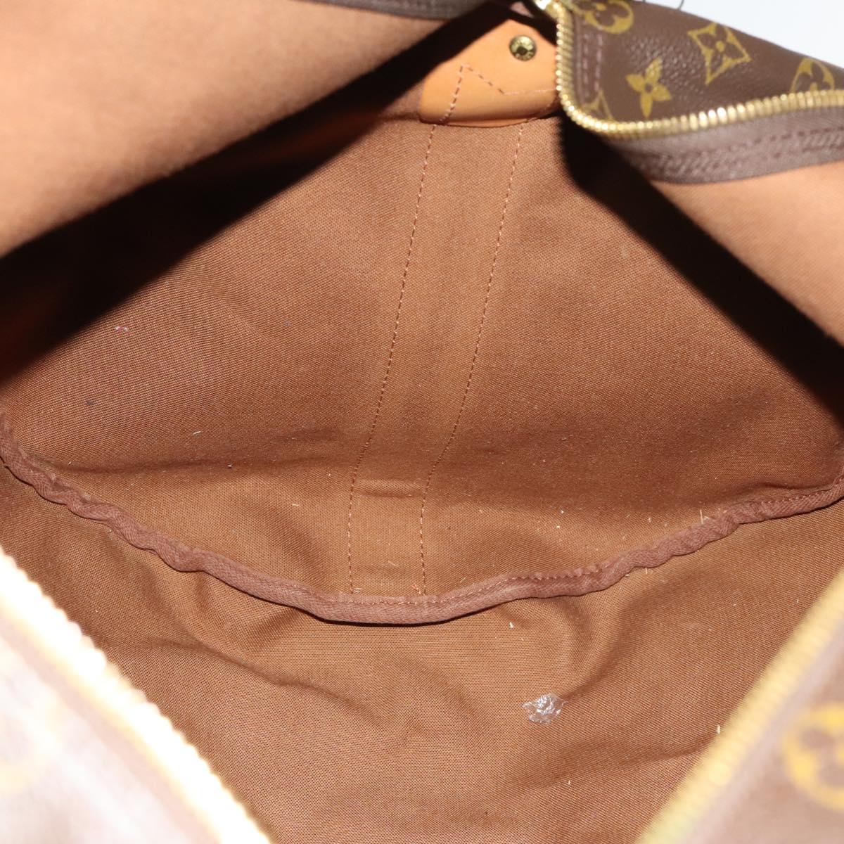 LOUIS VUITTON Monogram Sac Porochon 70 Boston Bag 2way M41222 LV Auth 123334