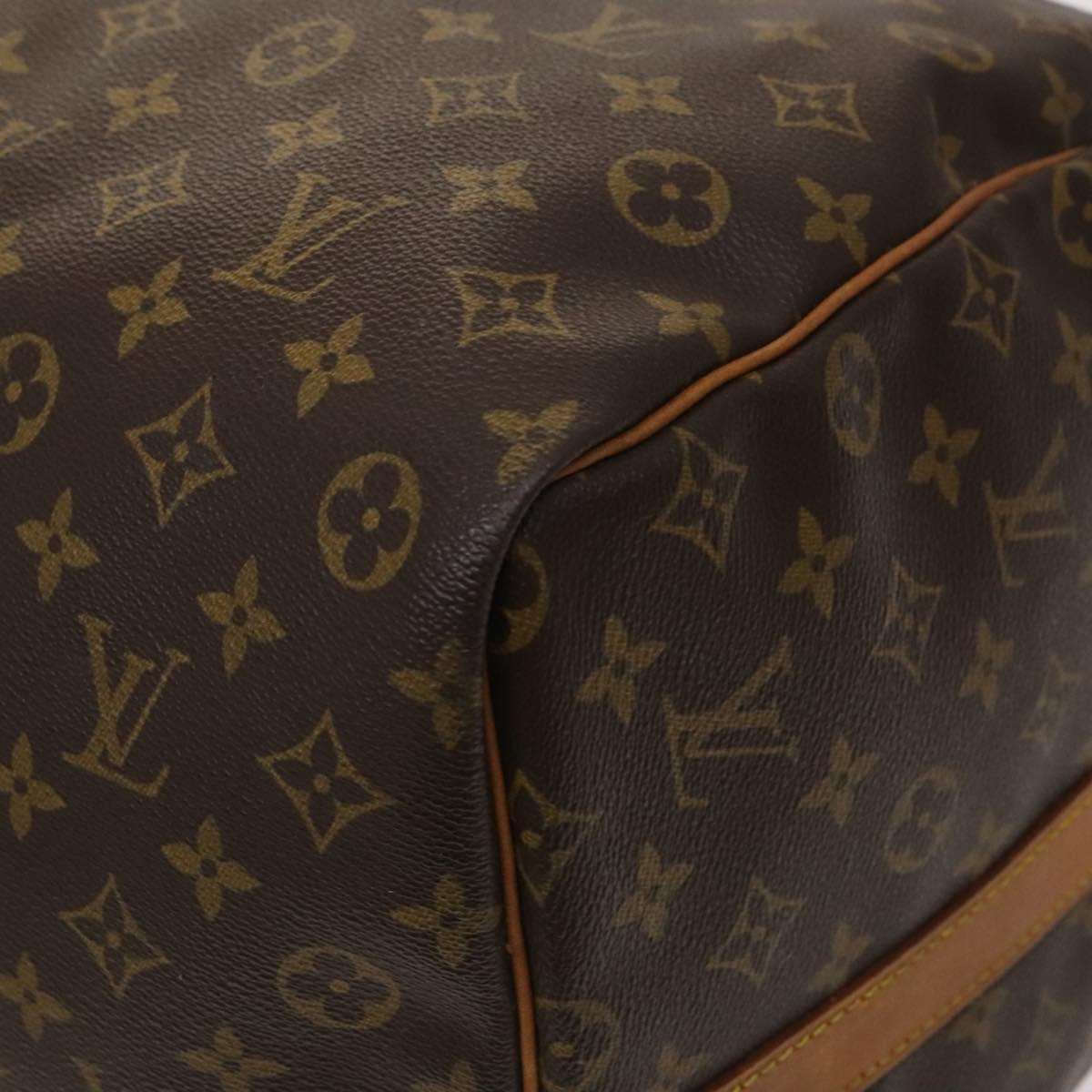 LOUIS VUITTON Monogram Keepall Bandouliere 60 Boston Bag M41412 LV Auth 123340