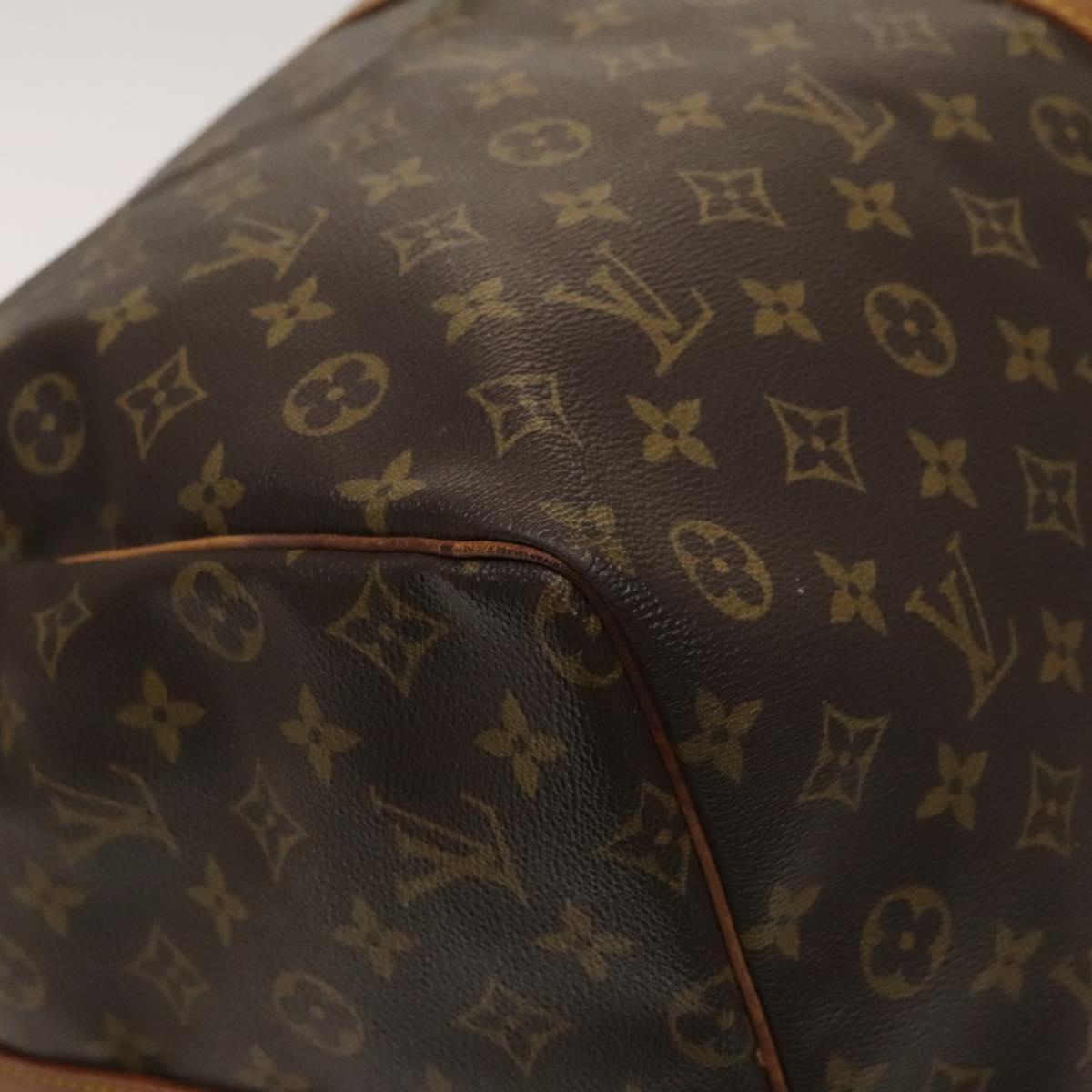 LOUIS VUITTON Monogram Keepall Bandouliere 60 Boston Bag M41412 LV Auth 123340