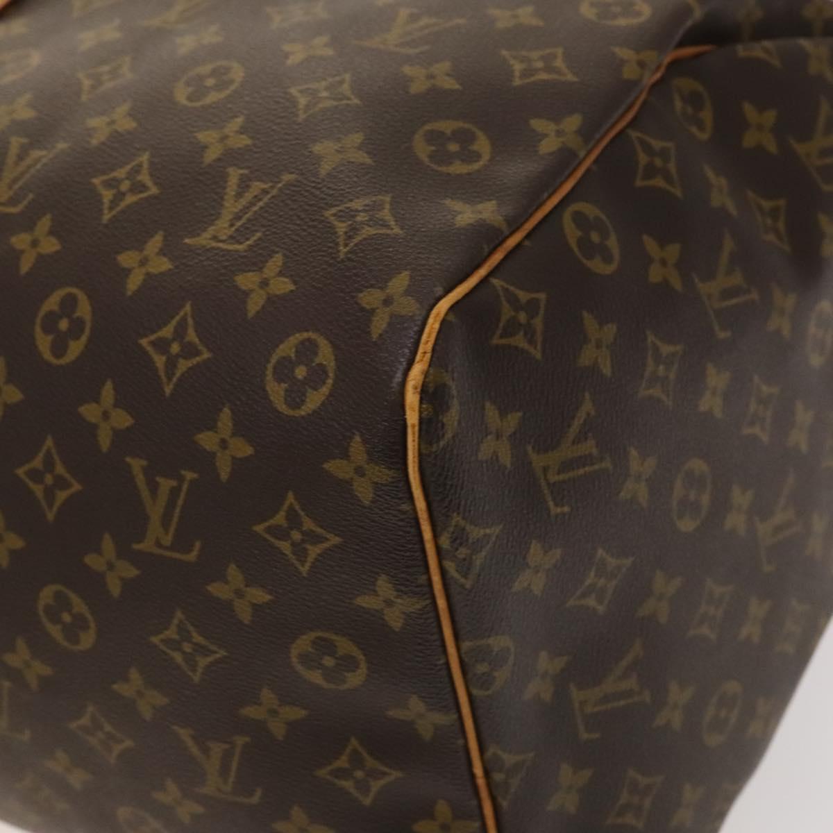 LOUIS VUITTON Monogram Keepall 60 Boston Bag M41422 LV Auth 123341