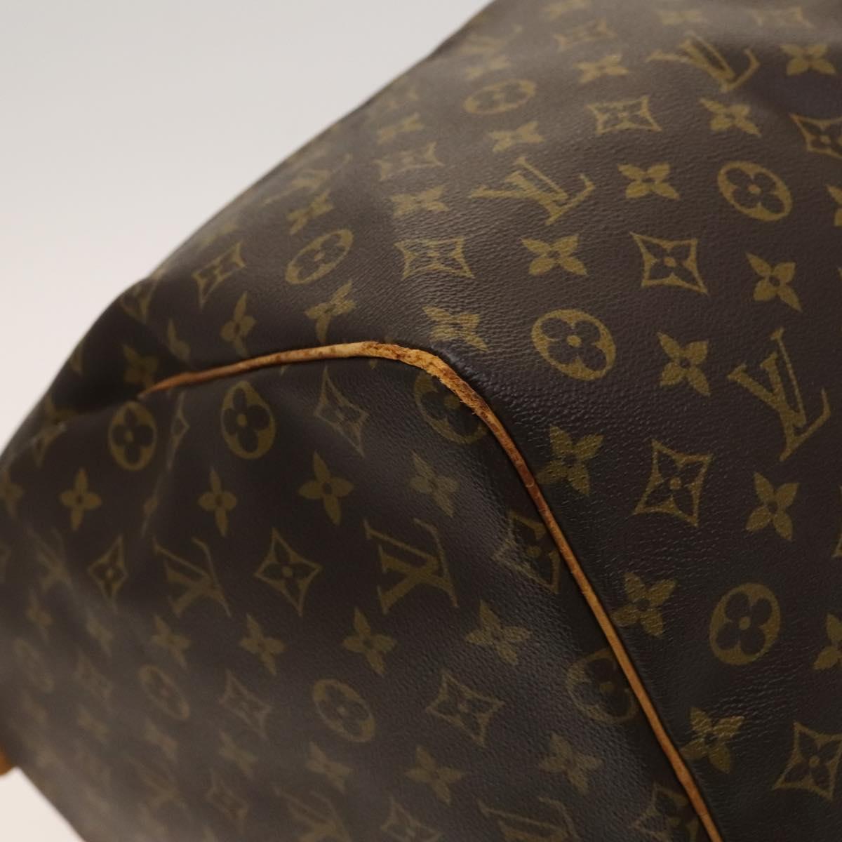 LOUIS VUITTON Monogram Keepall 60 Boston Bag M41422 LV Auth 123341