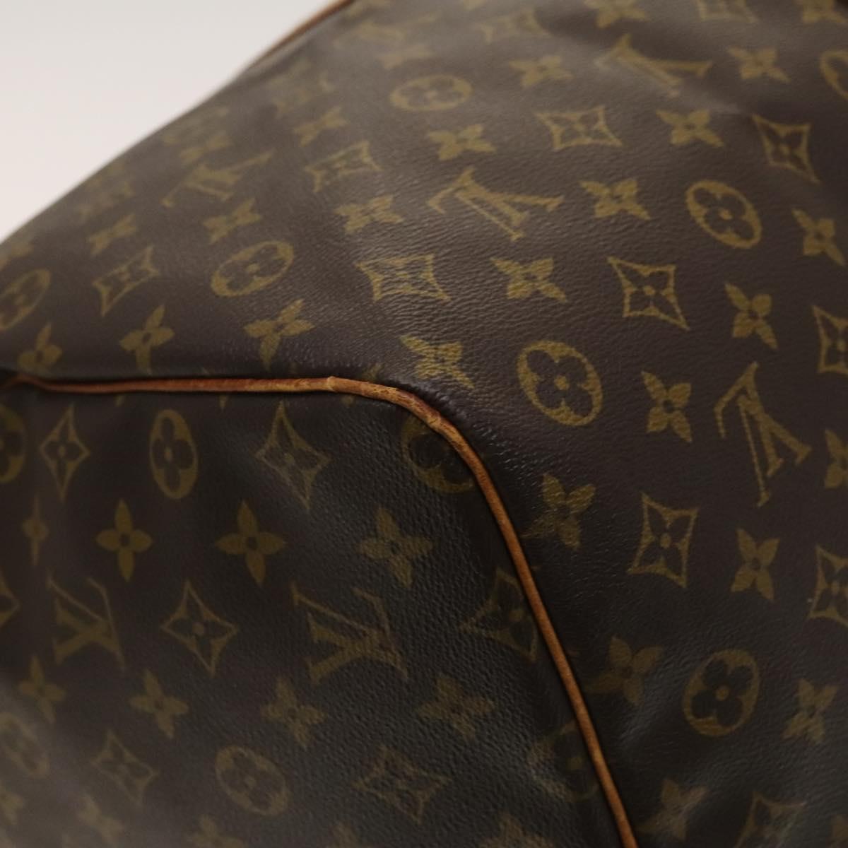 LOUIS VUITTON Monogram Keepall 60 Boston Bag M41422 LV Auth 123341